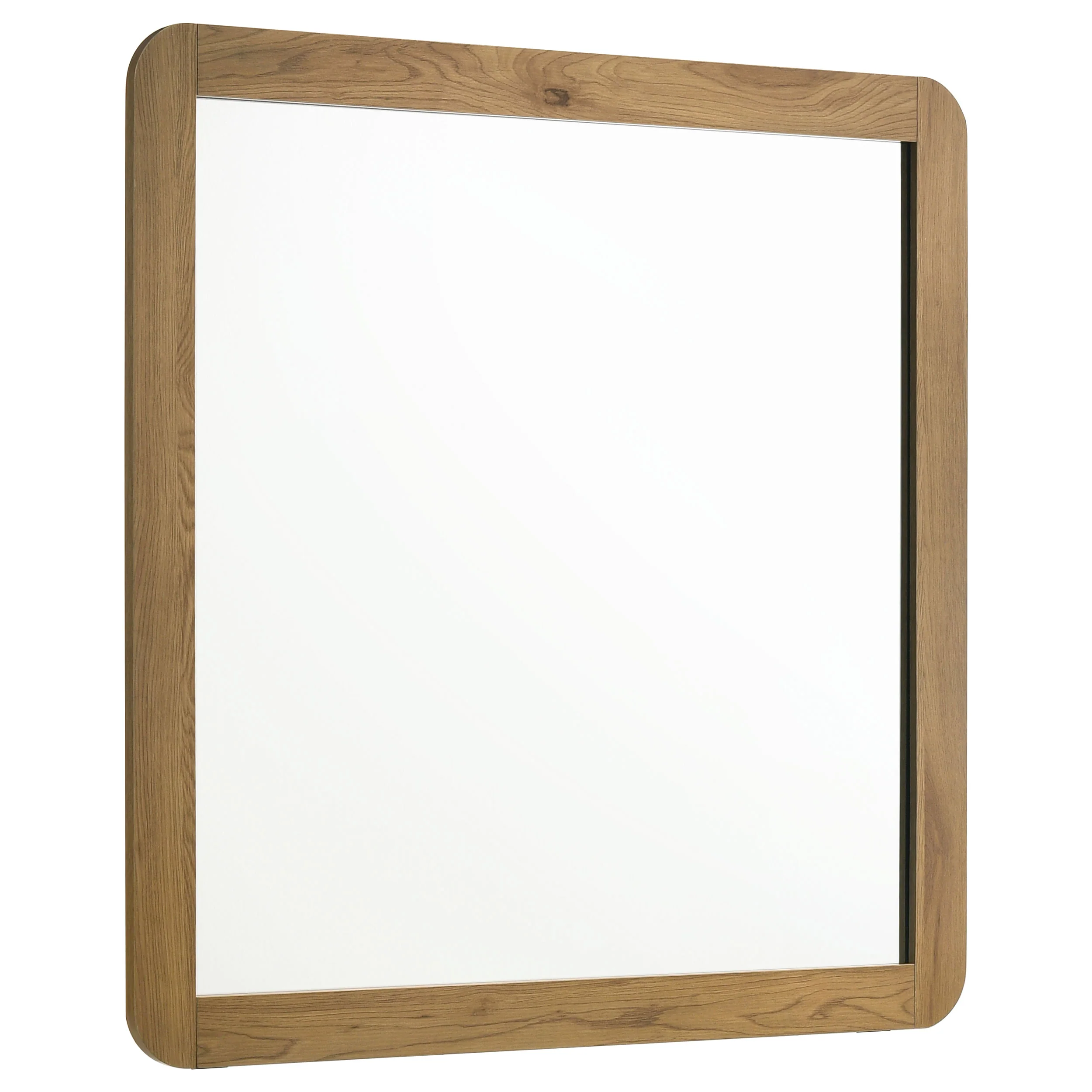 Bennett Light Oak Bedroom Dresser Mirror - Image 2