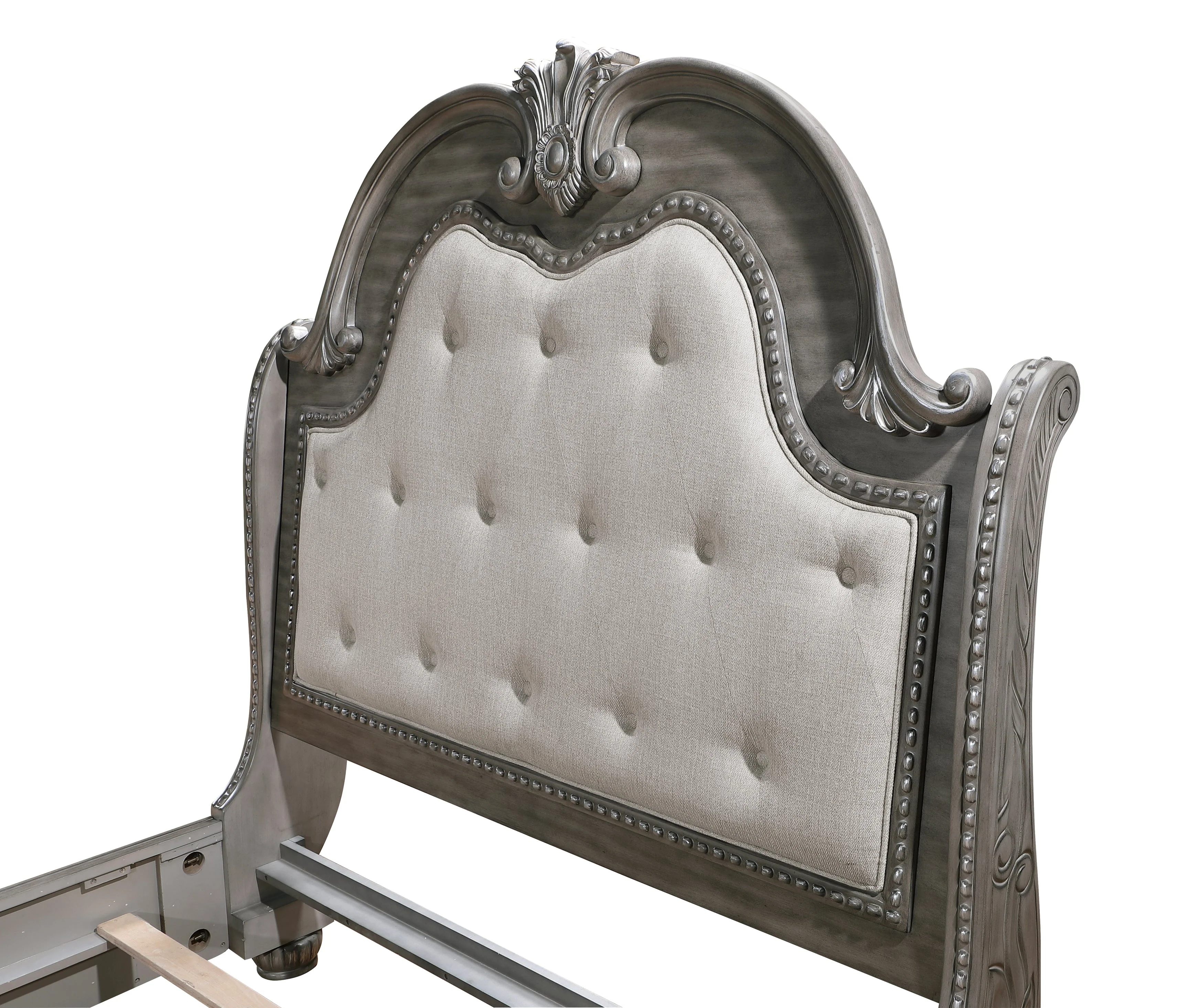 Bennington Gray King Sleigh Bed - Image 5
