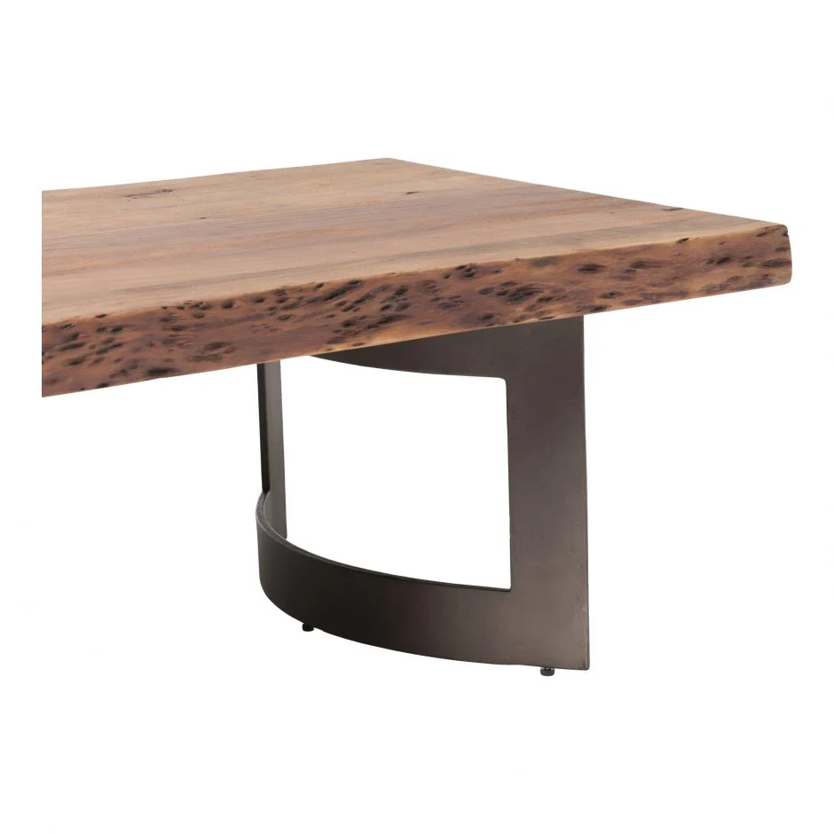 Bent Coffee Table - Brown - Image 4