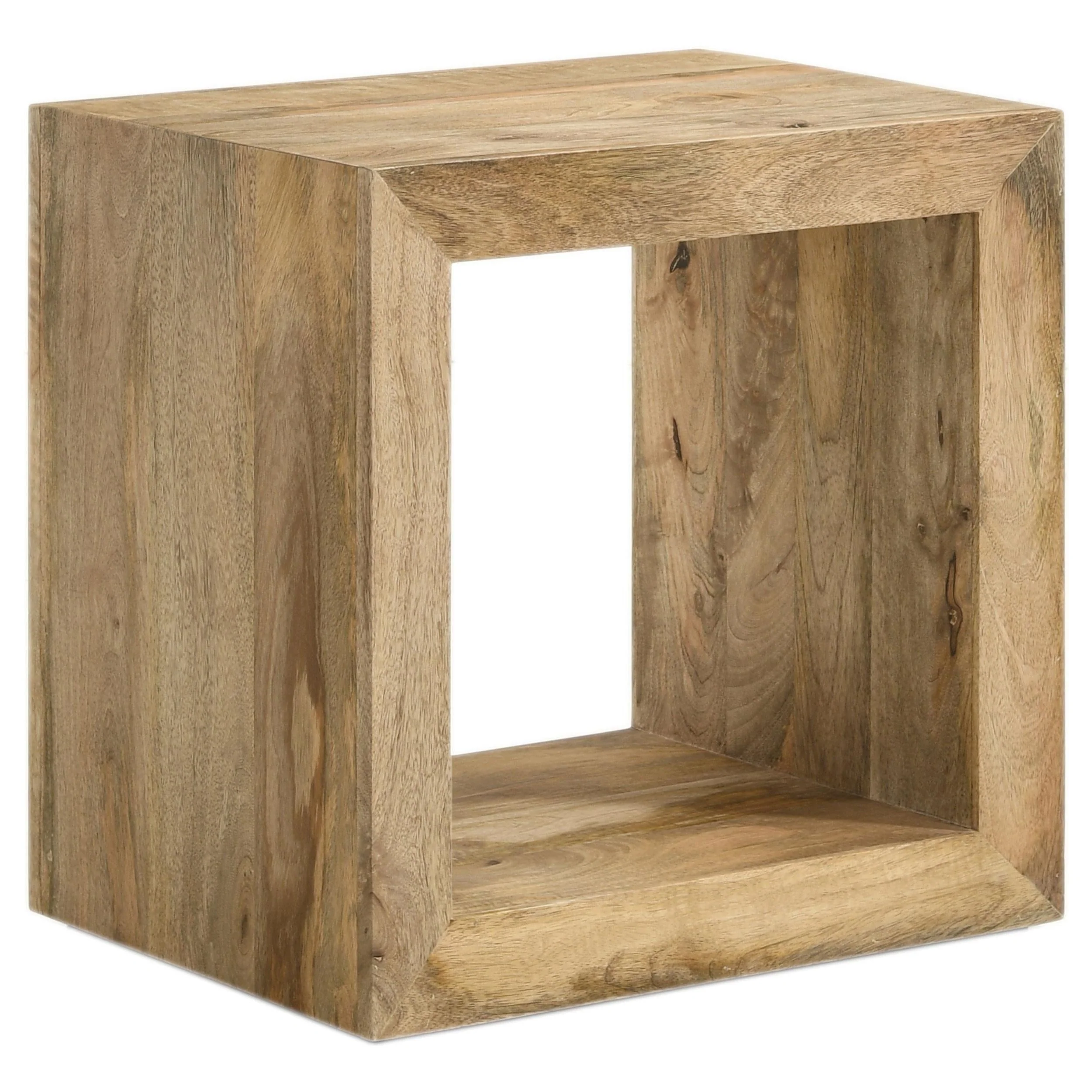 Benton Natural 2-Piece Solid Mango Coffee and End Table Set - Image 3