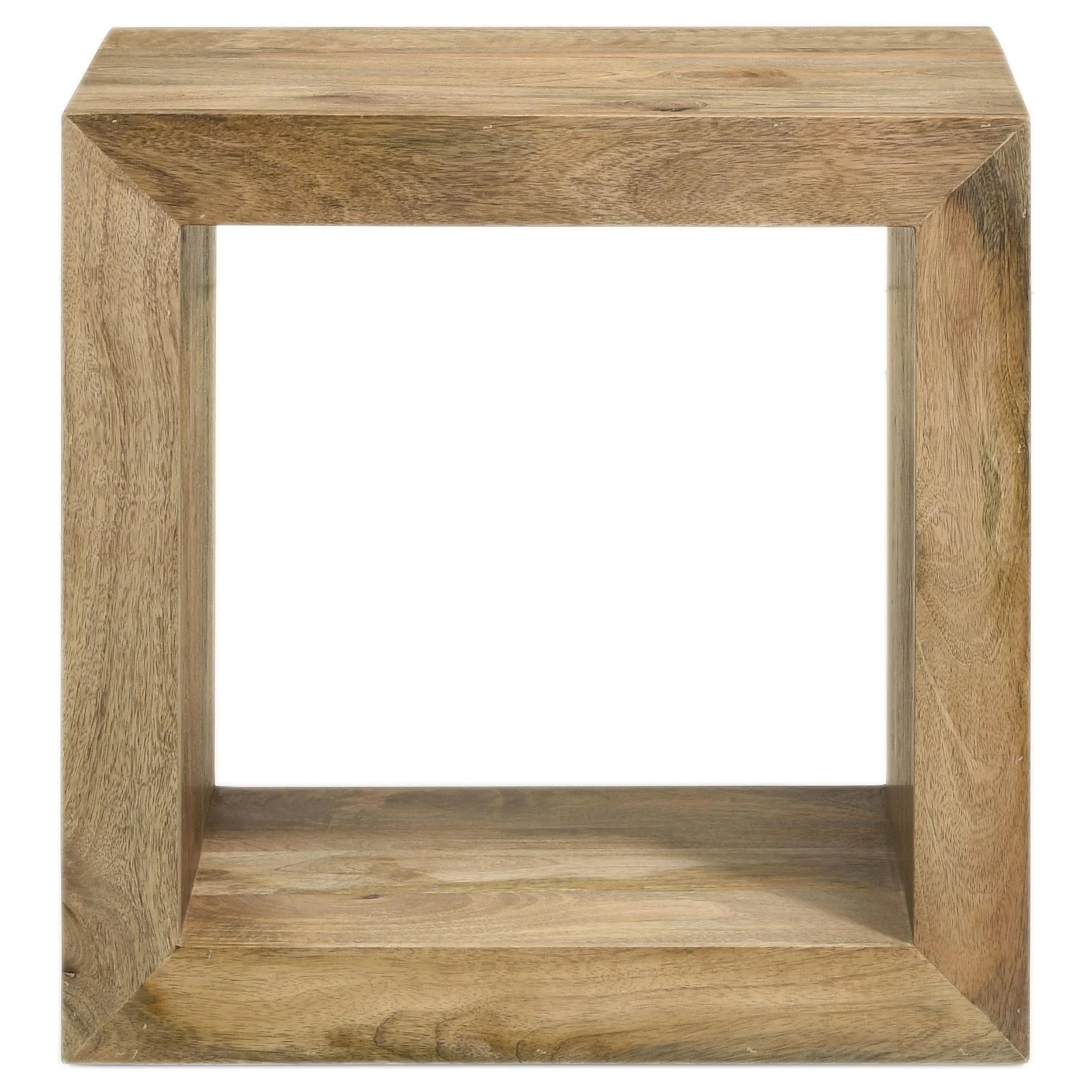 Benton Natural 3-Piece Solid Mango Coffee and End Table Set - Image 4
