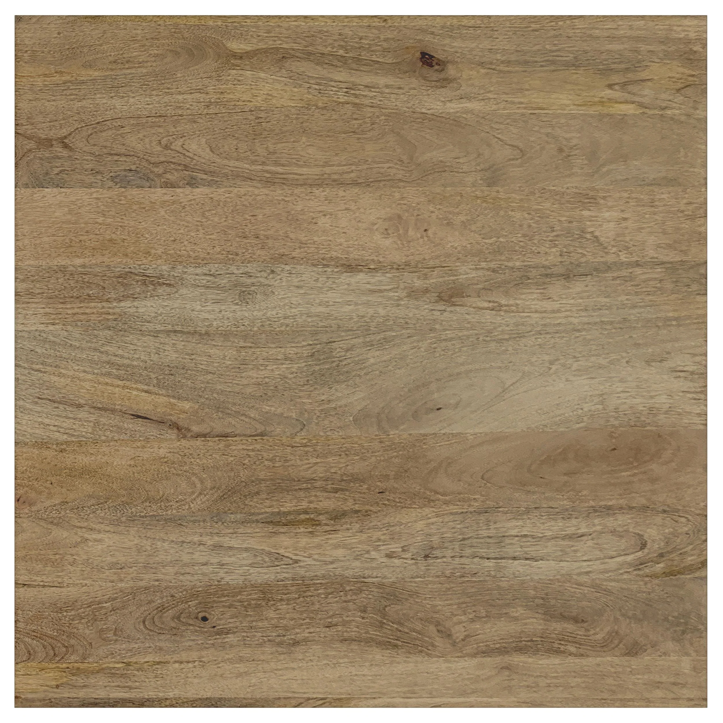 Benton Natural Square Solid Mango Wood Coffee Table - Image 10