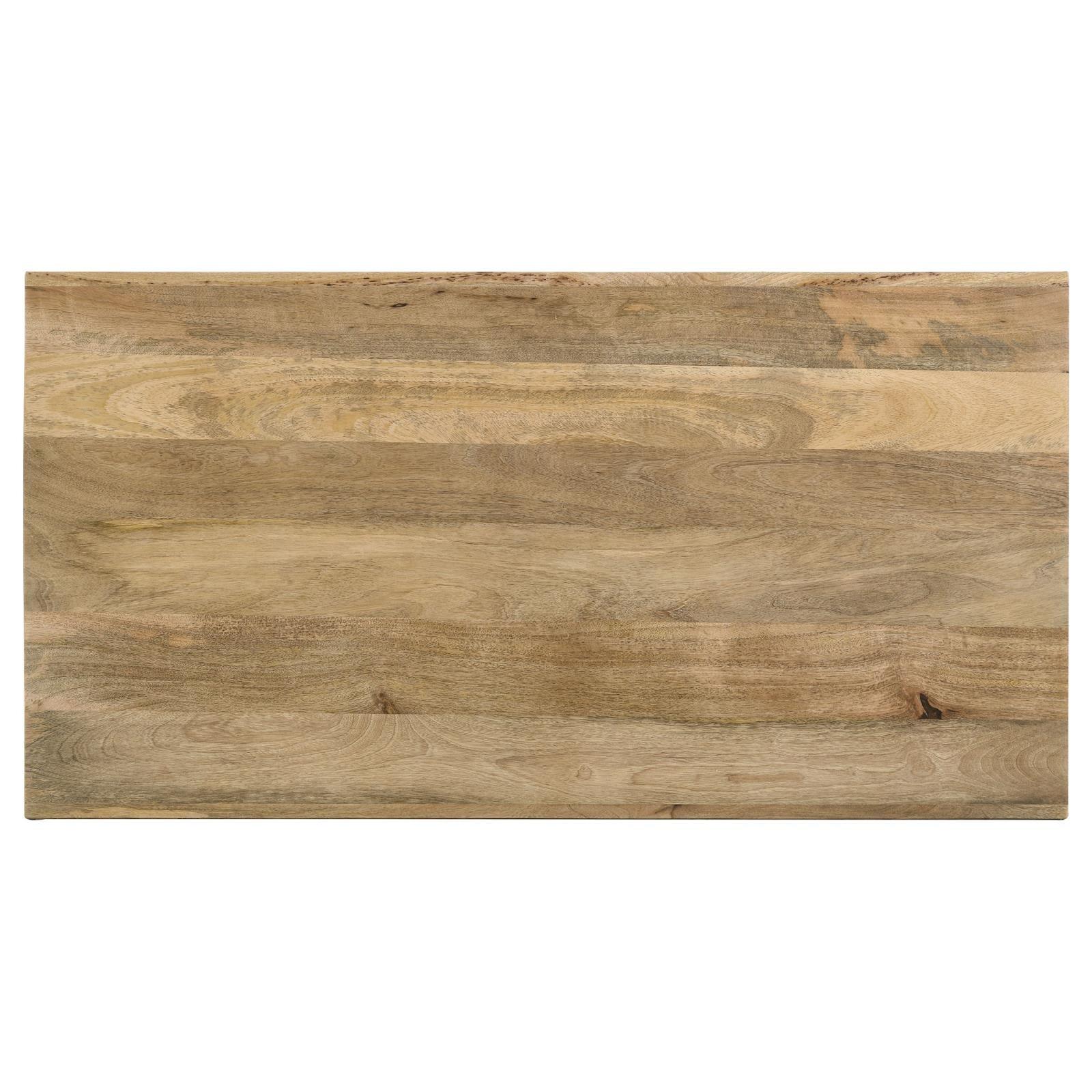Benton Rectangular Solid Wood Coffee Table Natural - Image 5