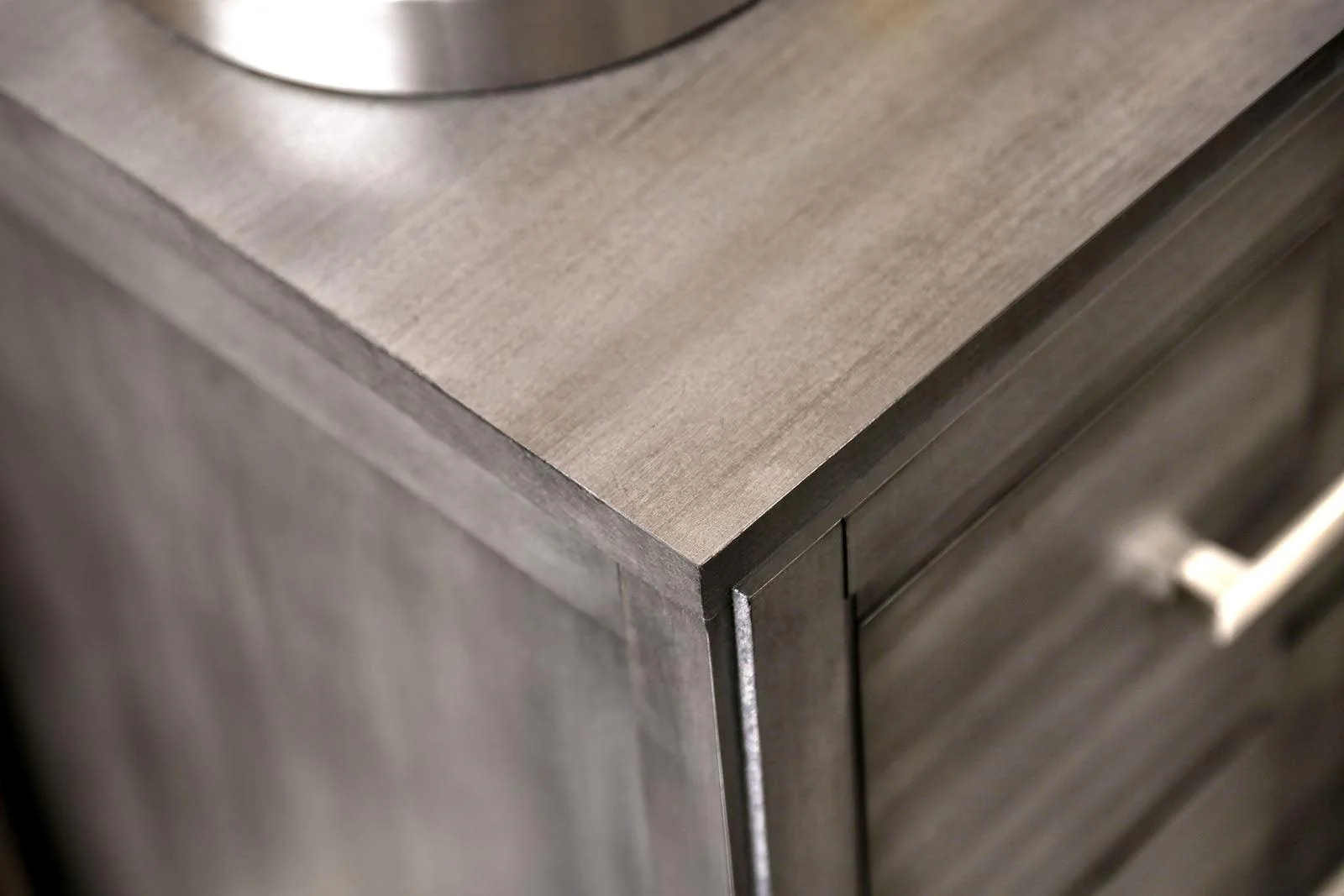 Berenice Gray Night Stand - Image 4