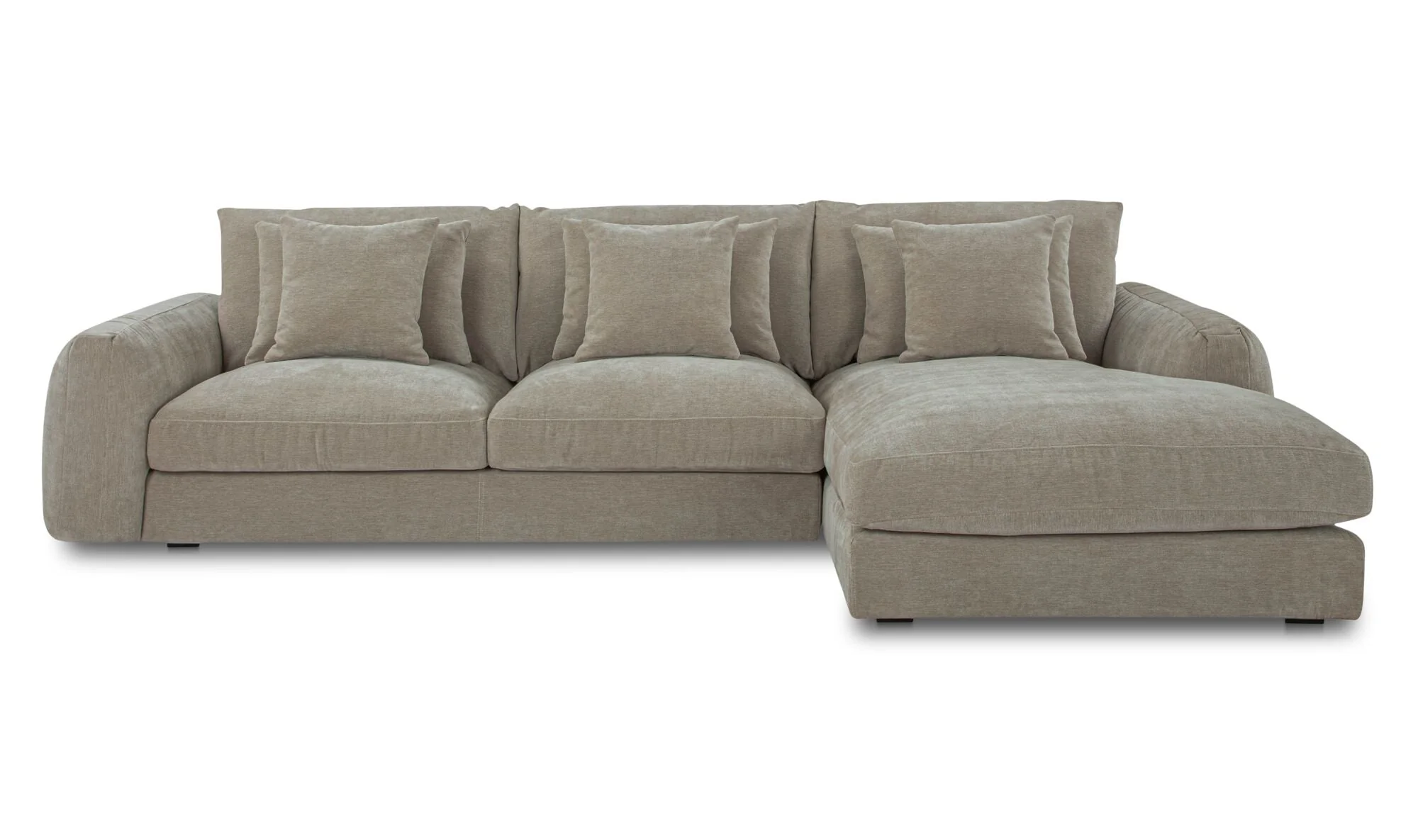 Berga Sectional Pebble