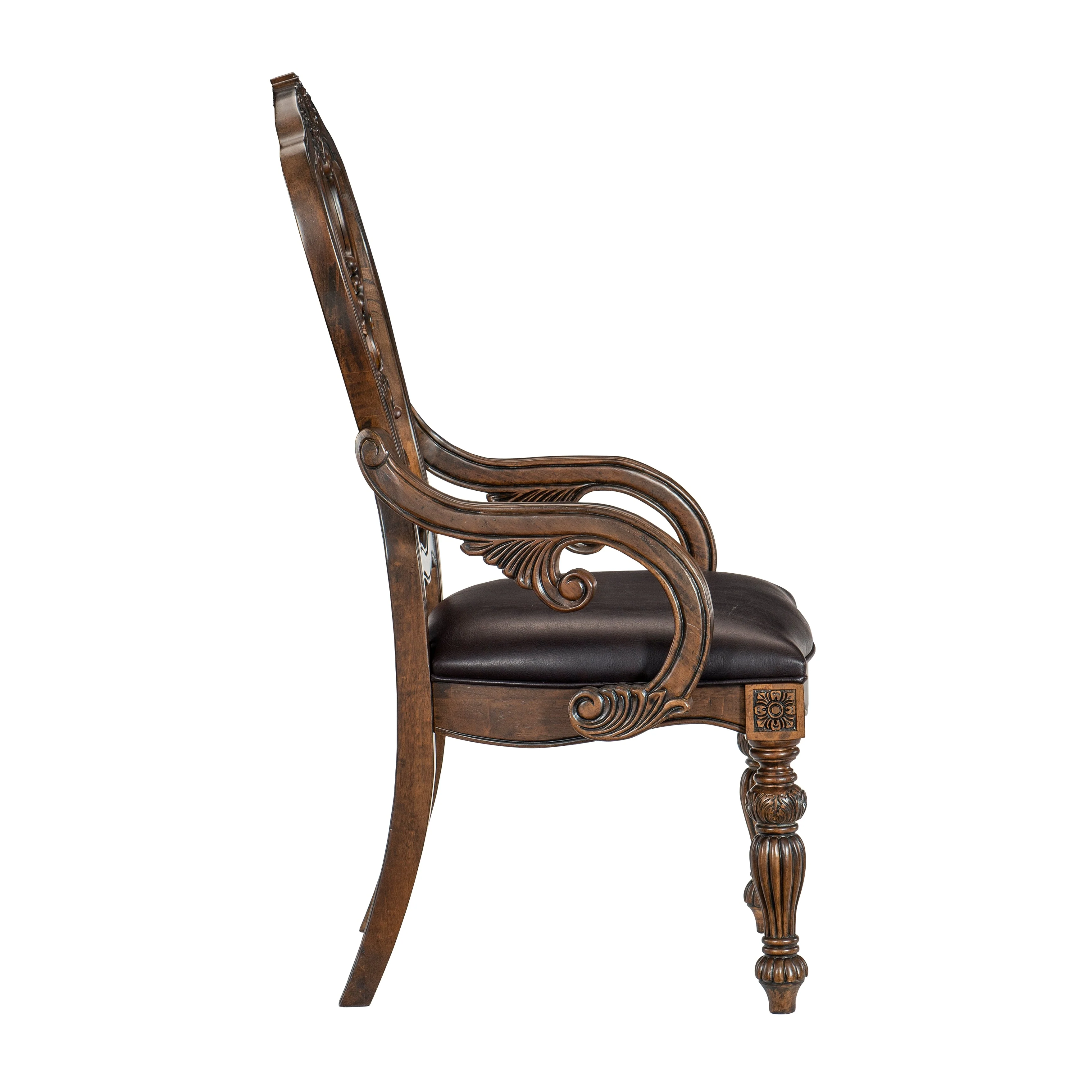 Bergen Dark Oak Dining Set - Image 17