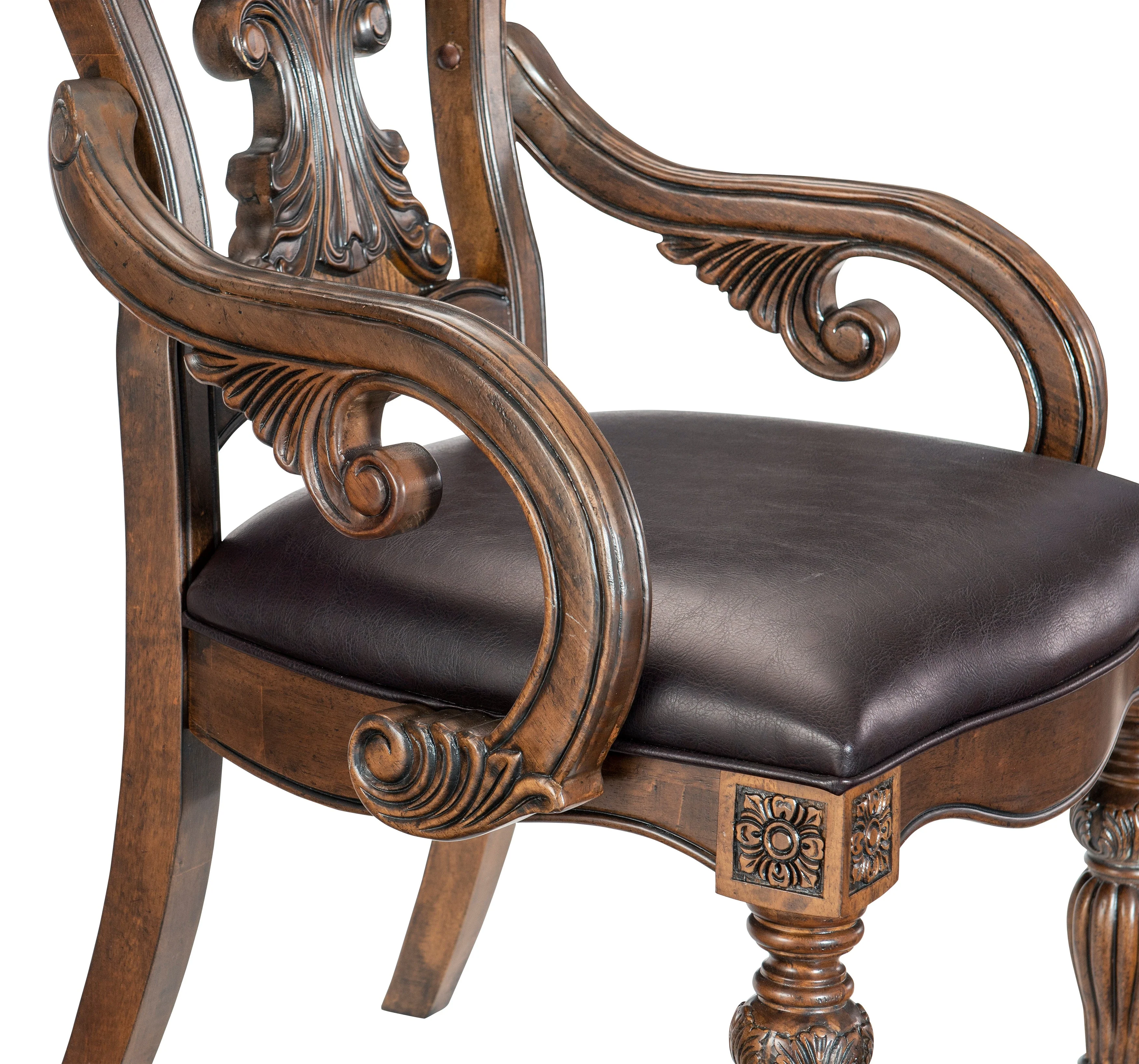 Bergen Dark Oak Dining Set - Image 19