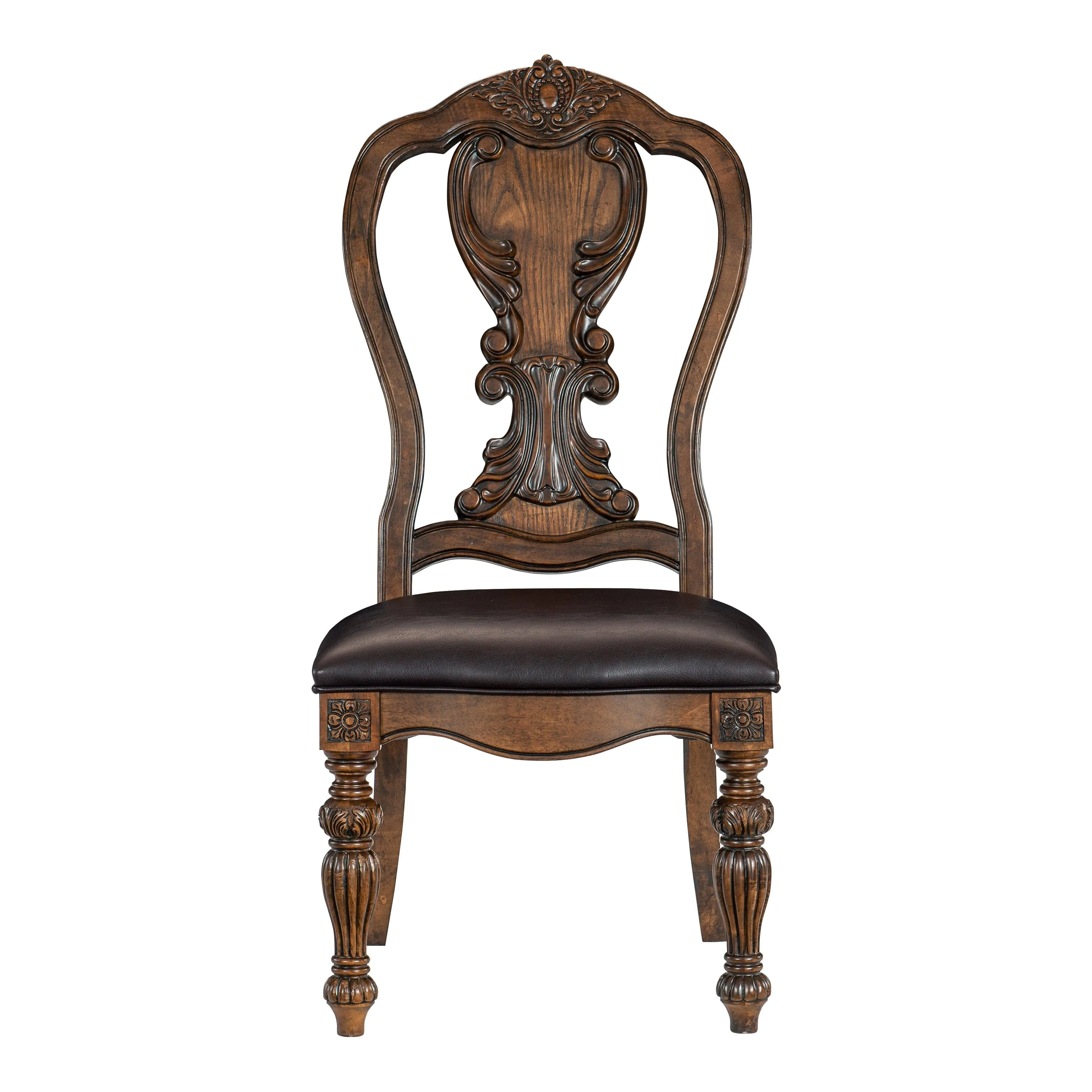 Bergen Dark Oak Side Chair, Set of 2 - Image 9