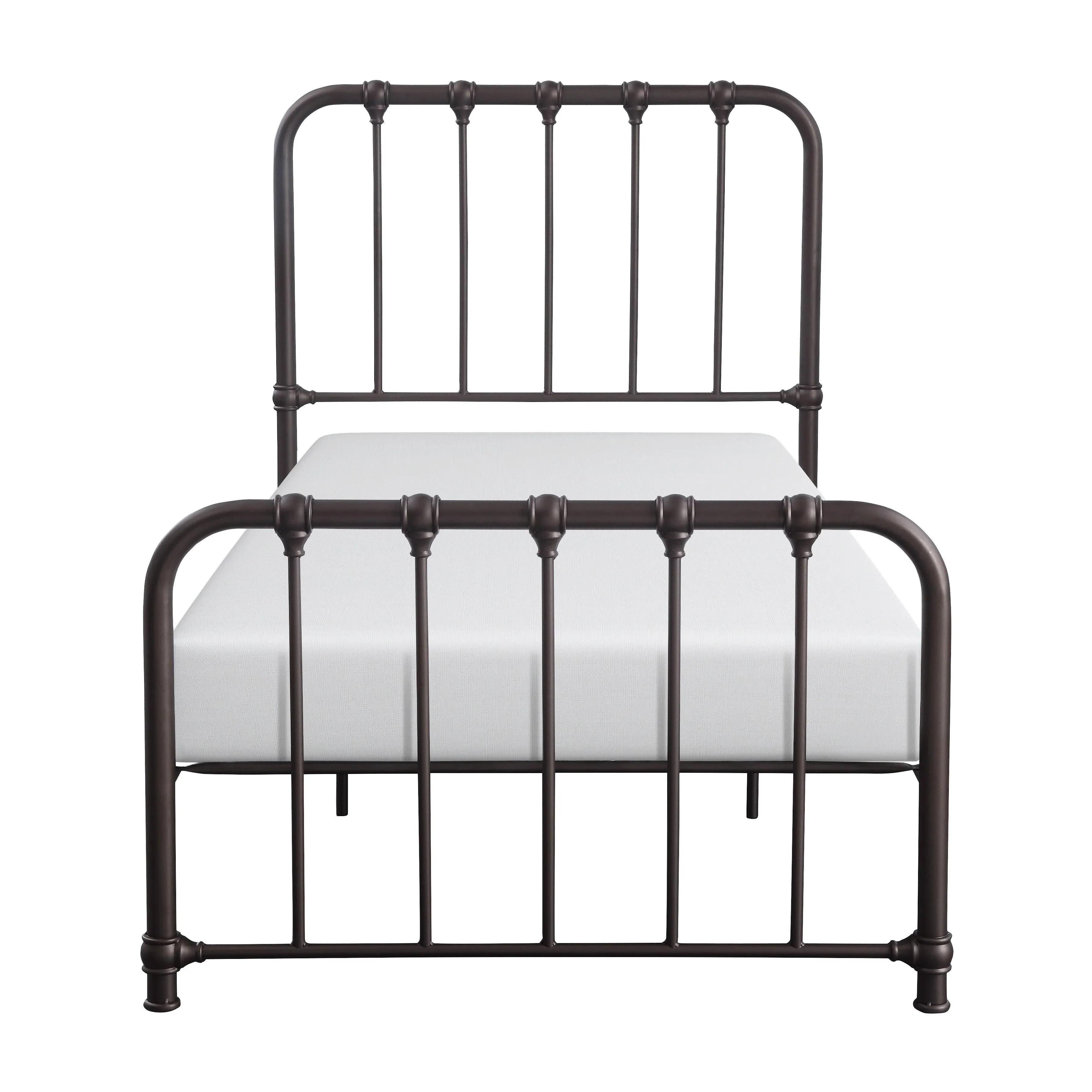 Bethany Dark Bronze Twin Metal Platform Bed - Image 3