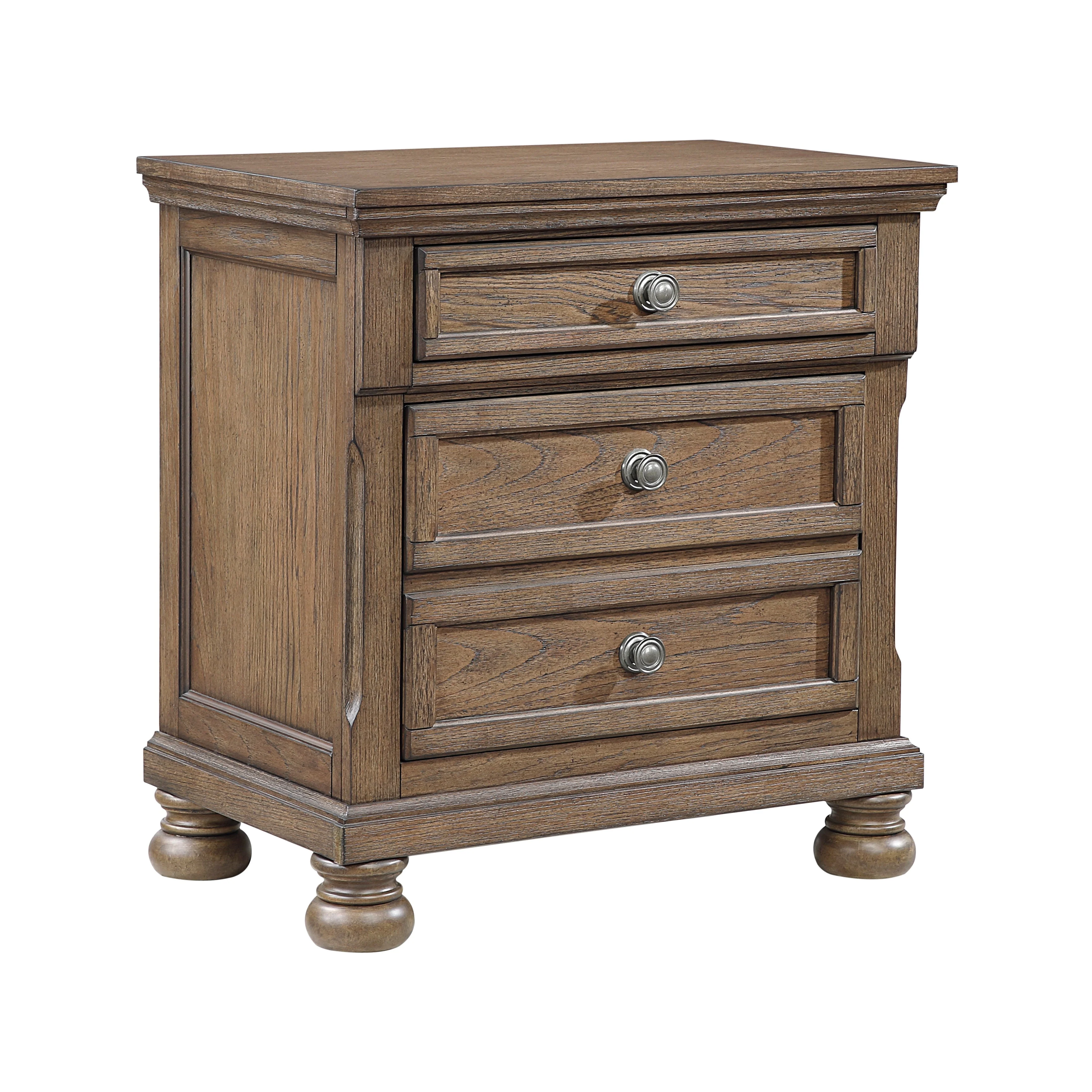 Bethel Antique Brown Storage Platform Bedroom Set - Image 18