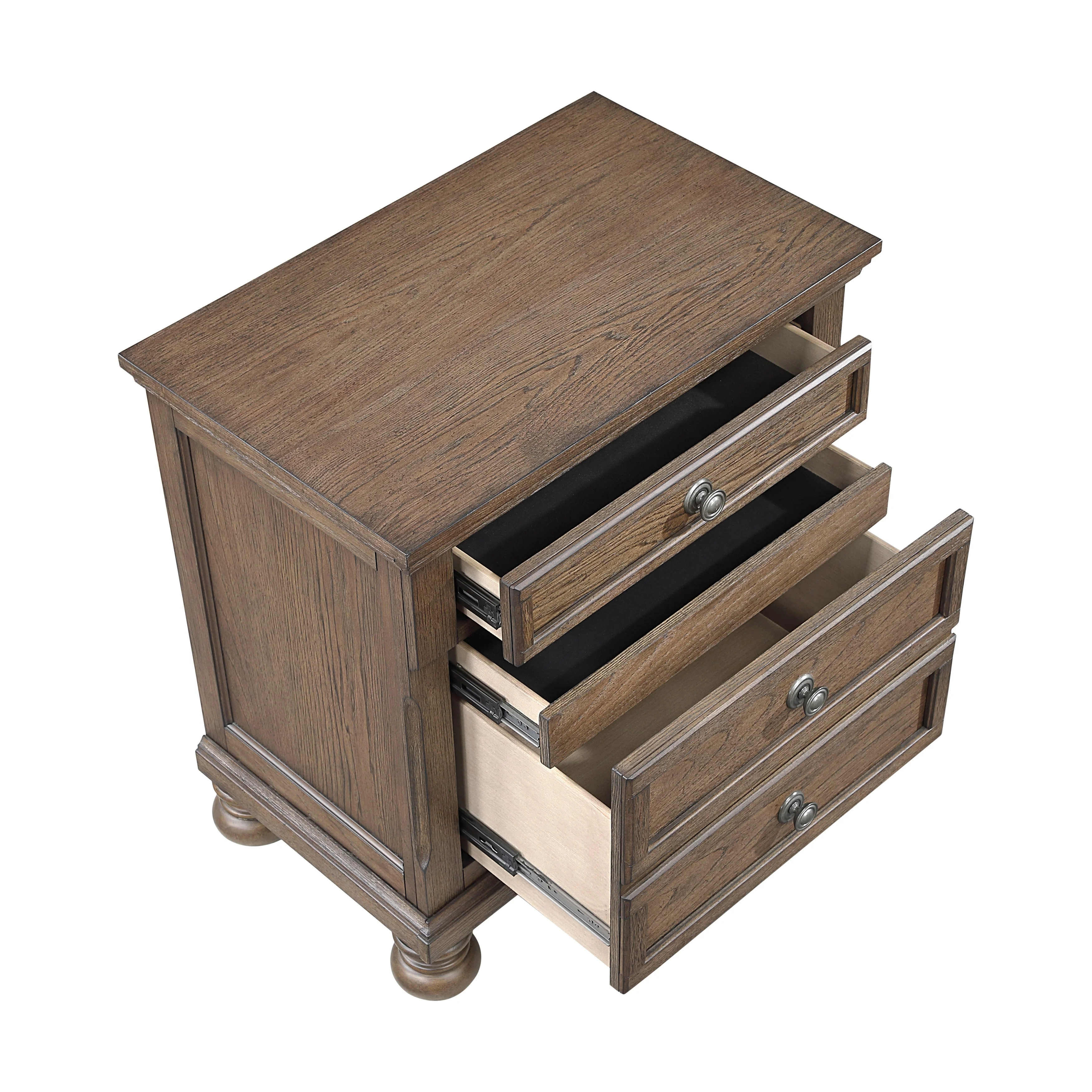 Bethel Antique Brown Storage Platform Bedroom Set - Image 20