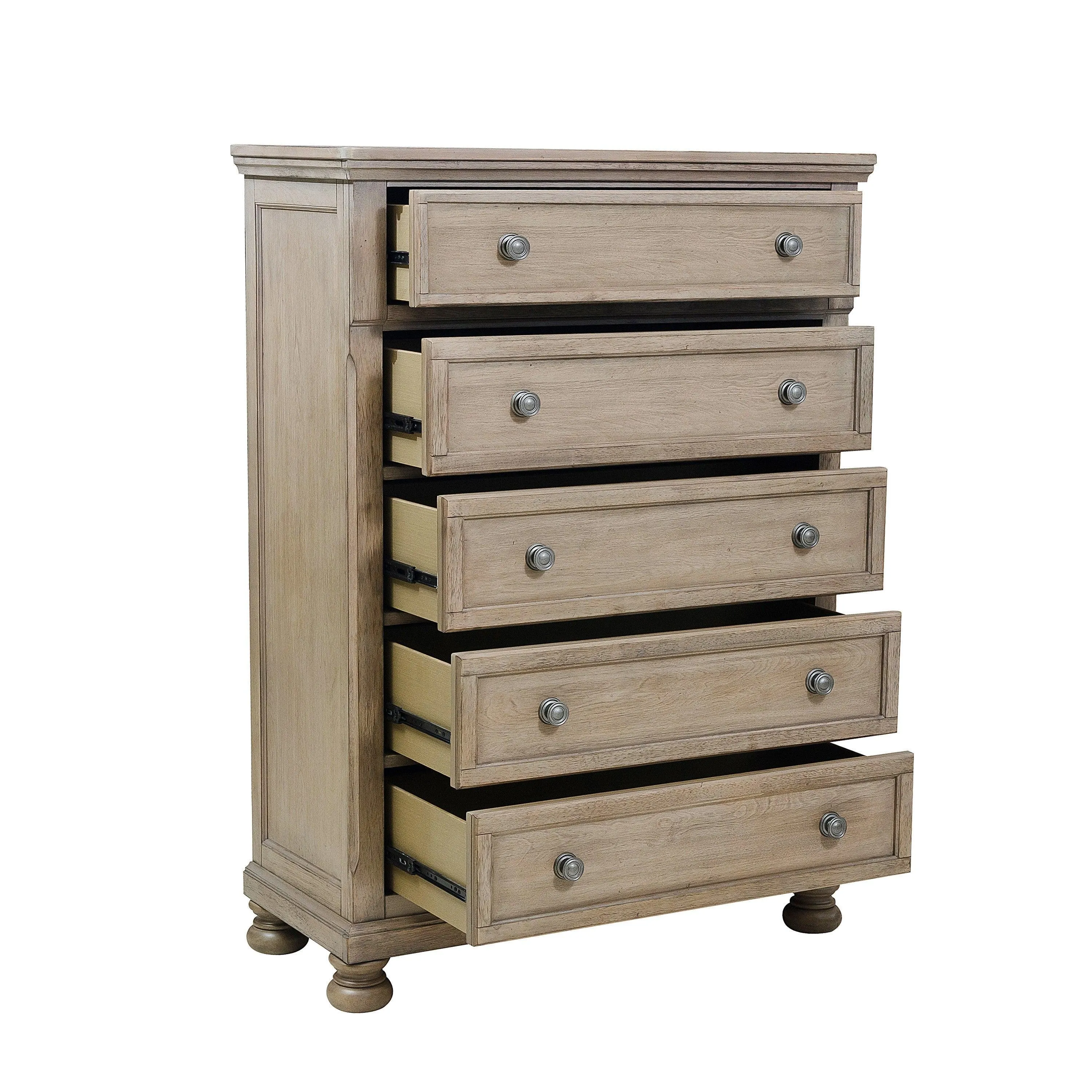 Bethel Wire Brushed Gray Chest - Image 3