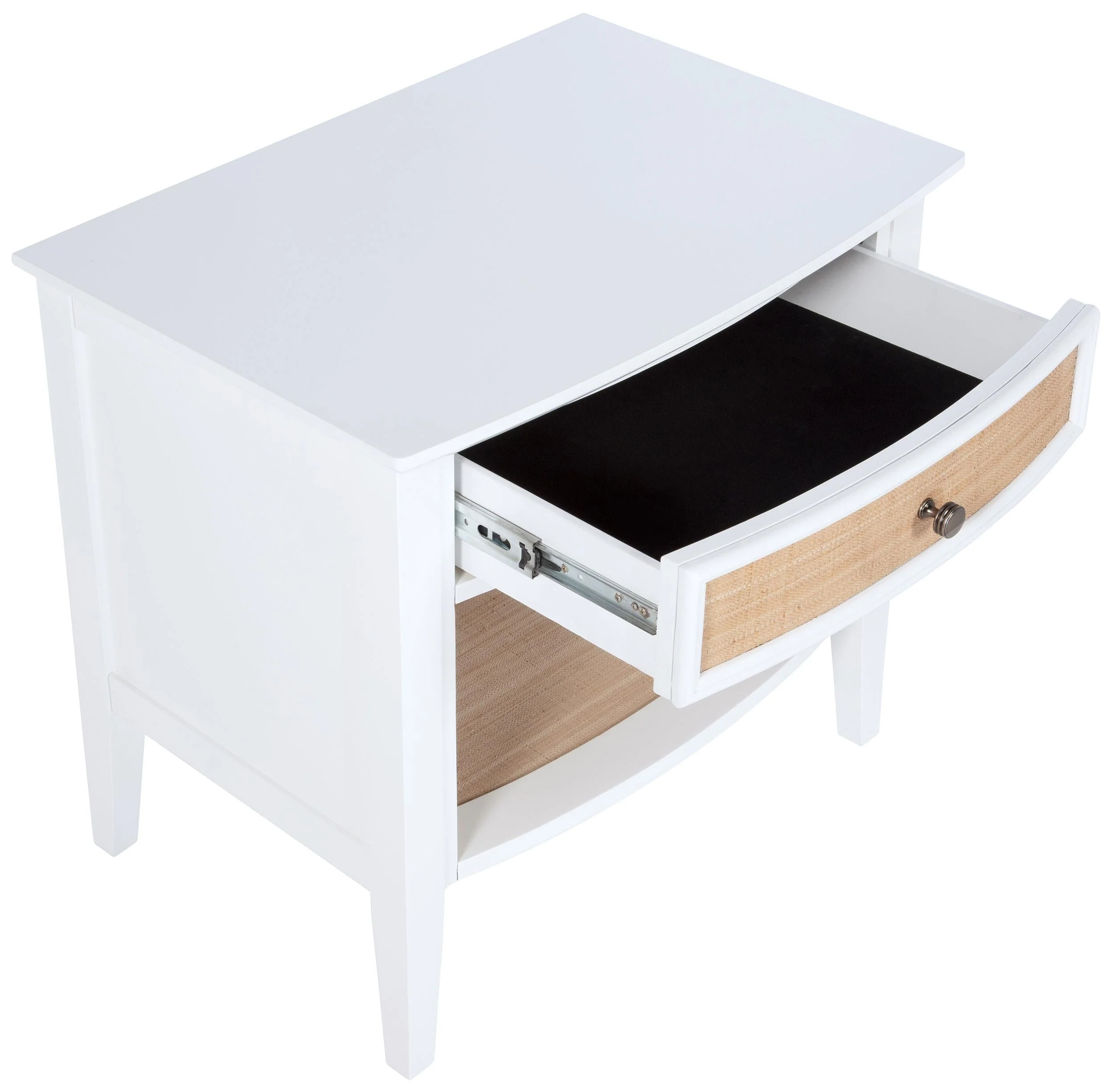 Bexhill White 1-Drawer Nightstand - Image 10