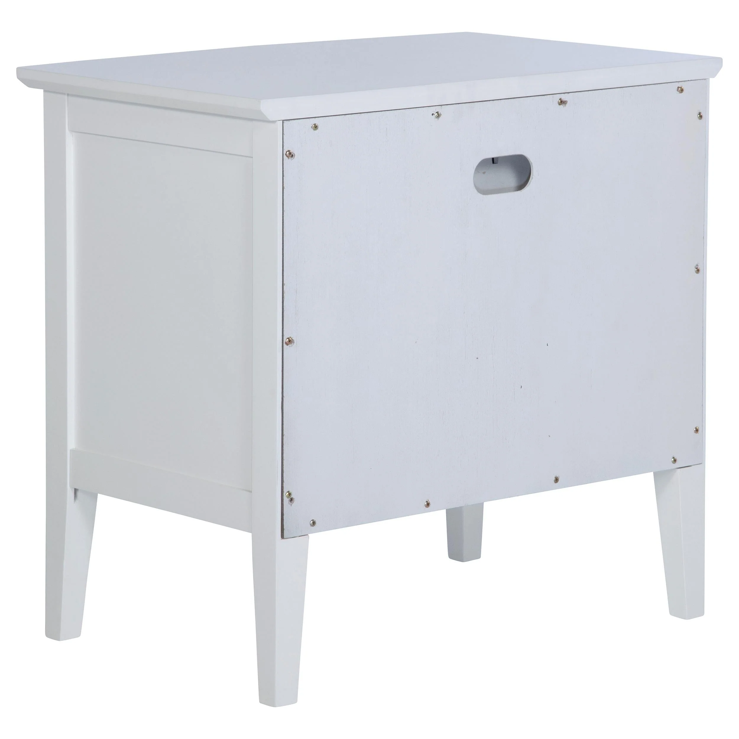 Bexhill White 1-Drawer Nightstand - Image 6