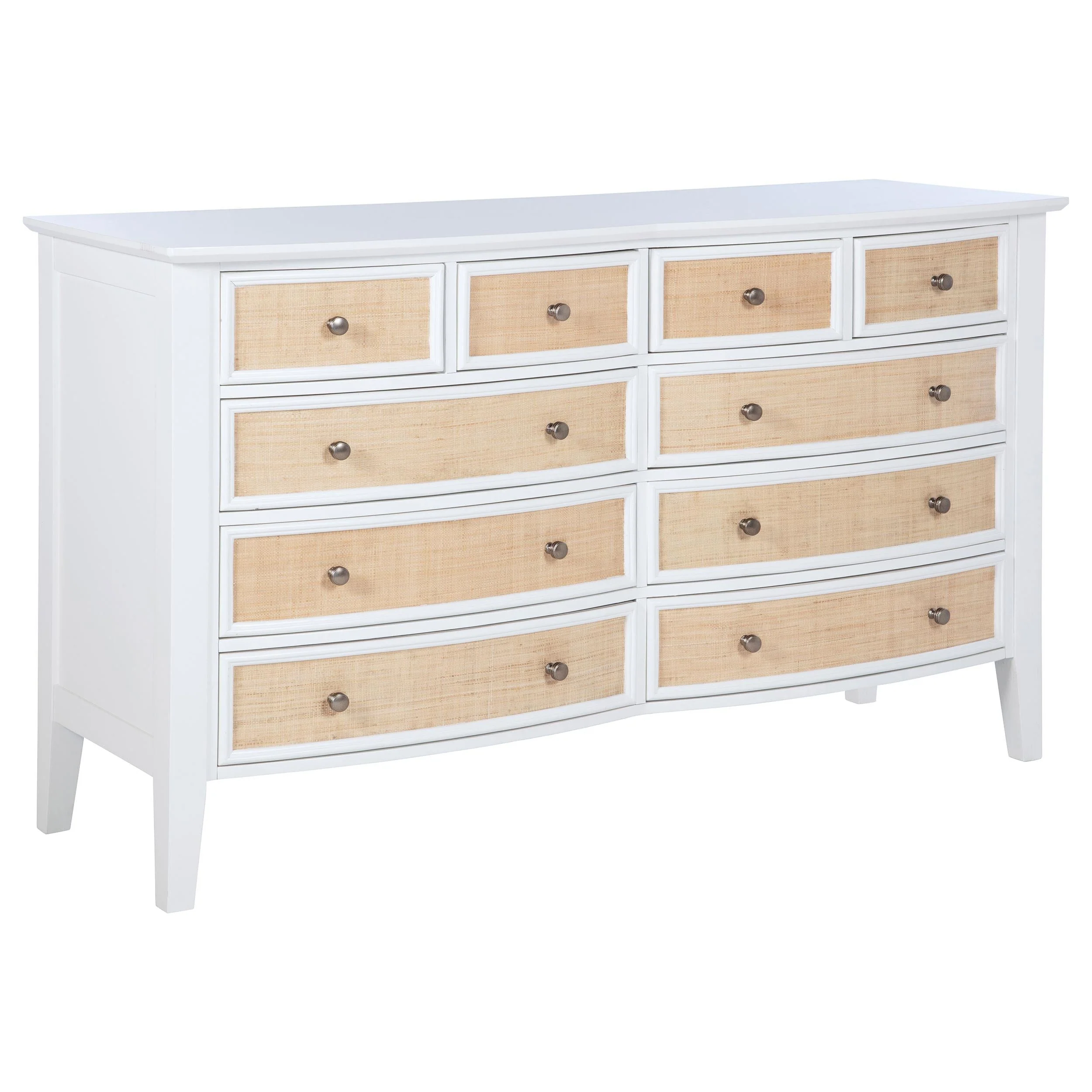 Bexhill White 10-Drawer Dresser - Image 2
