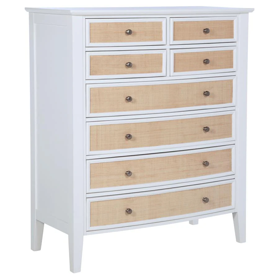 Bexhill White 5-Piece Eastern King Bedroom Set - Image 11