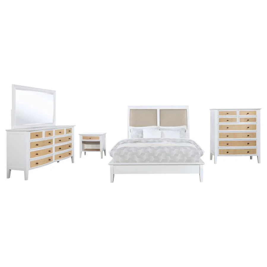 Bexhill White 5-piece Queen Bedroom Set - Image 2