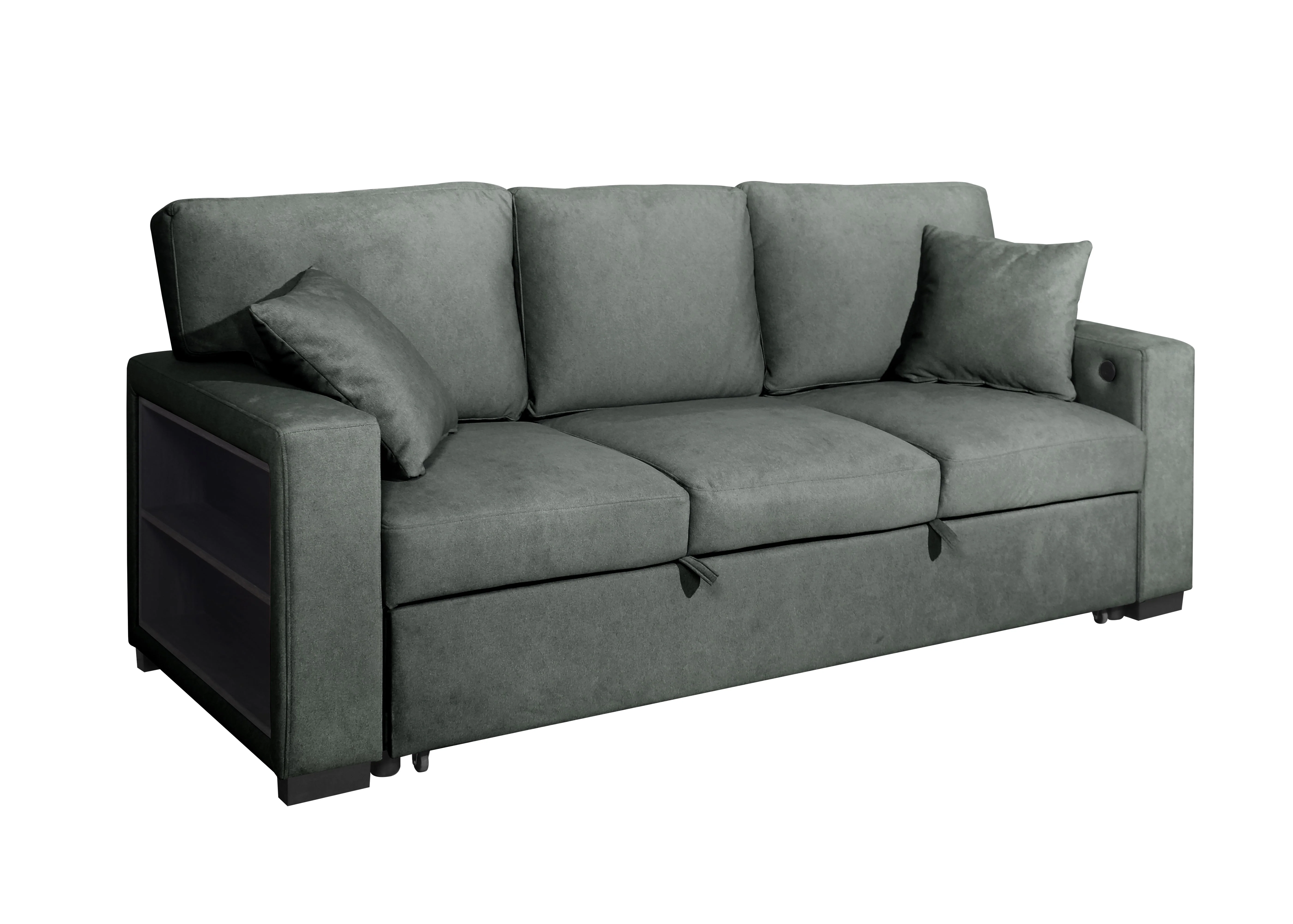 Bexley Grey Sofa and Loveseat - Image 4