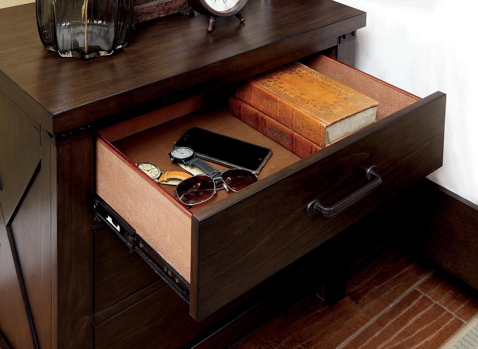 Bianca Dark Walnut Night Stand - Image 2