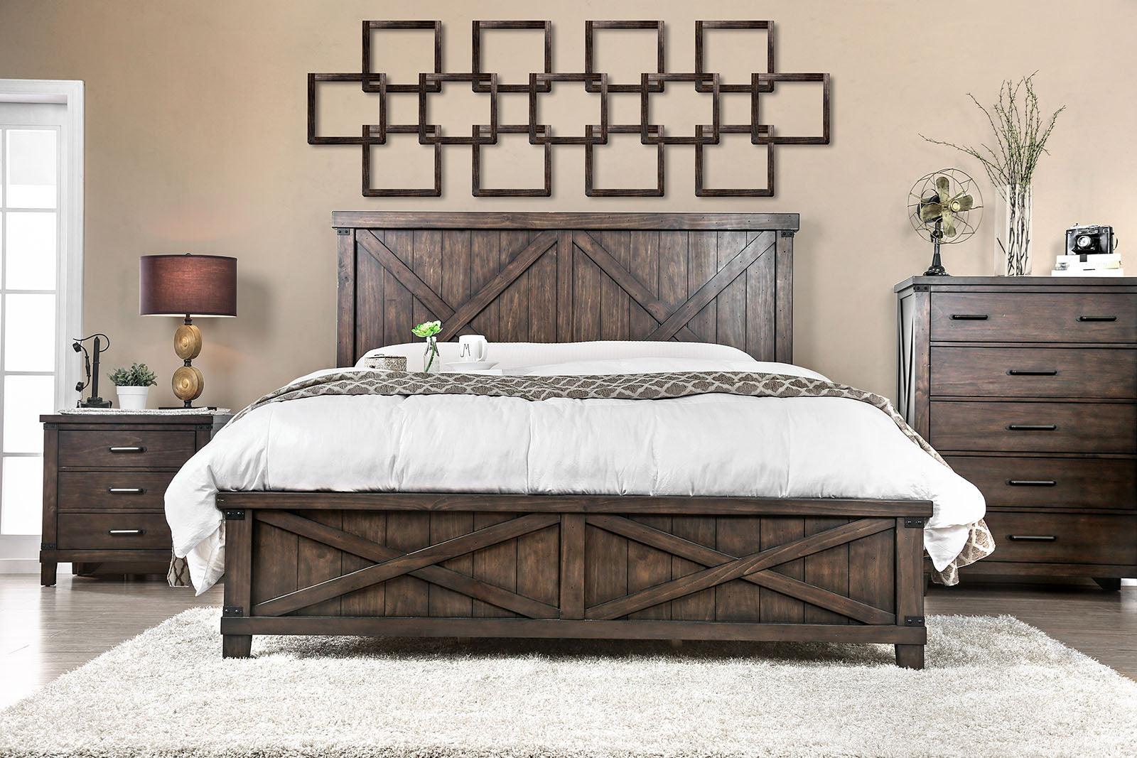 Bianca Dark Walnut Queen Bed - Image 3
