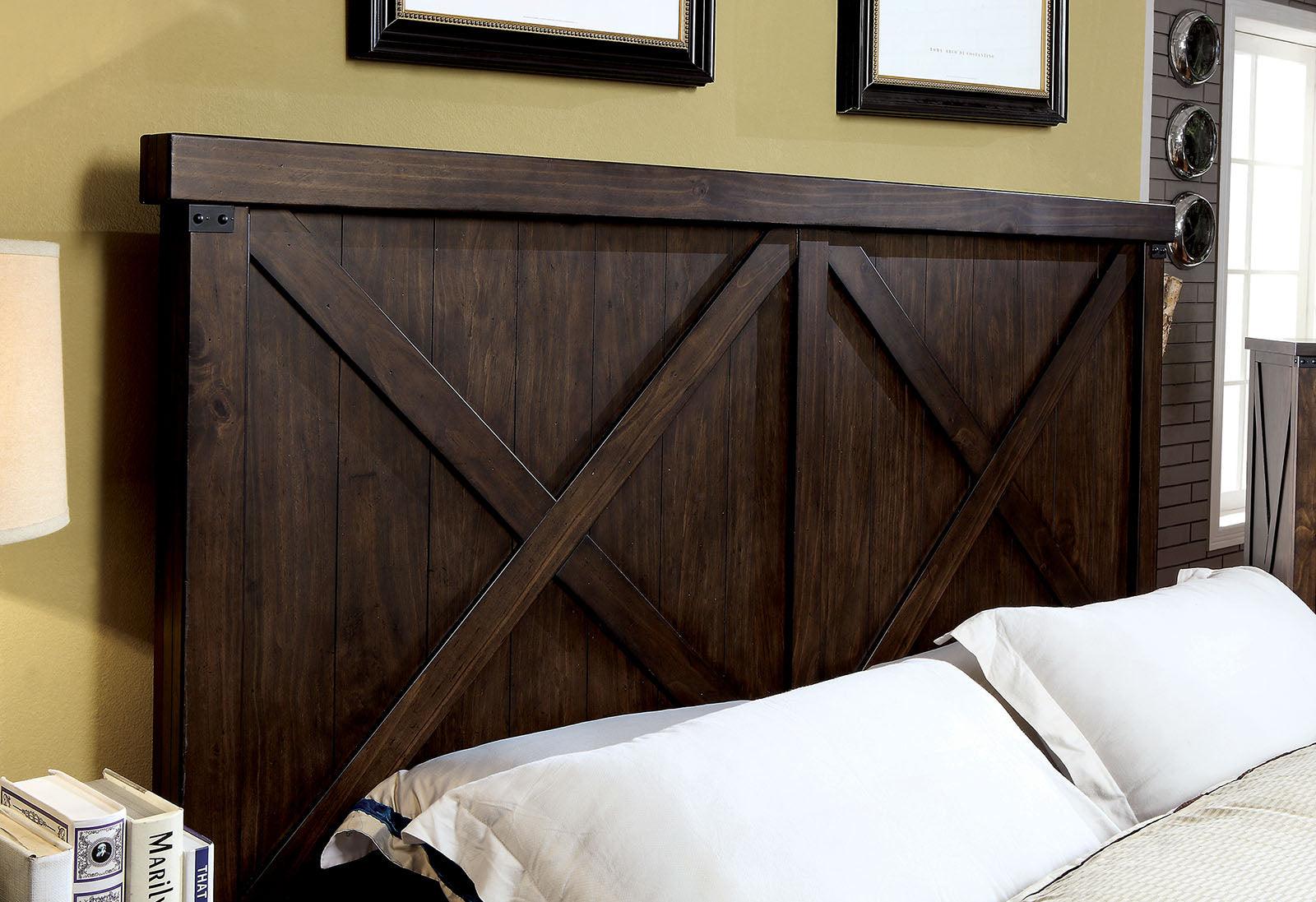 Bianca Dark Walnut Queen Bed - Image 4
