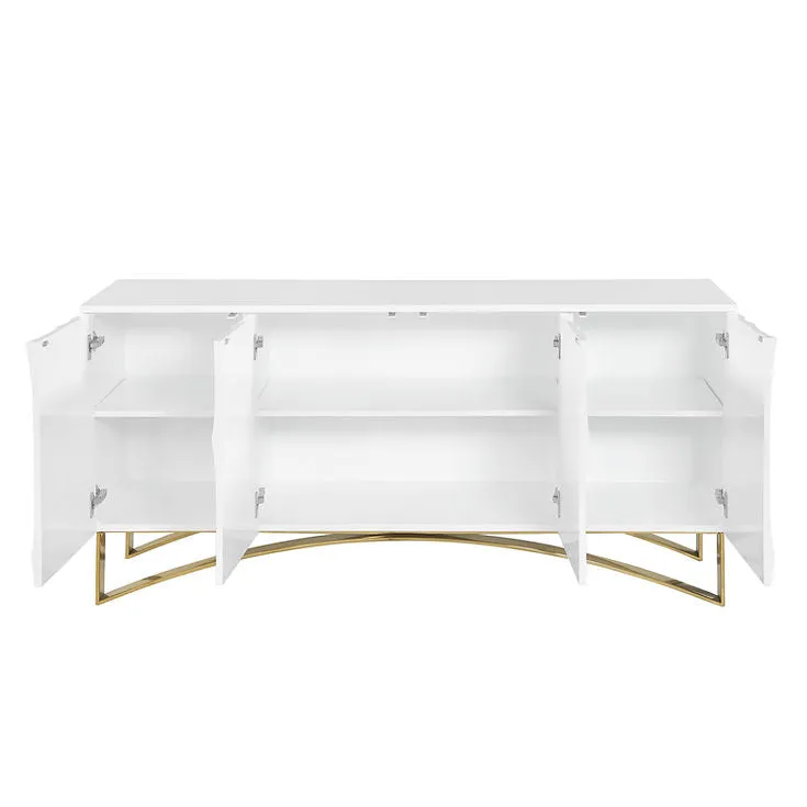 Bianca White Console Table - Image 7