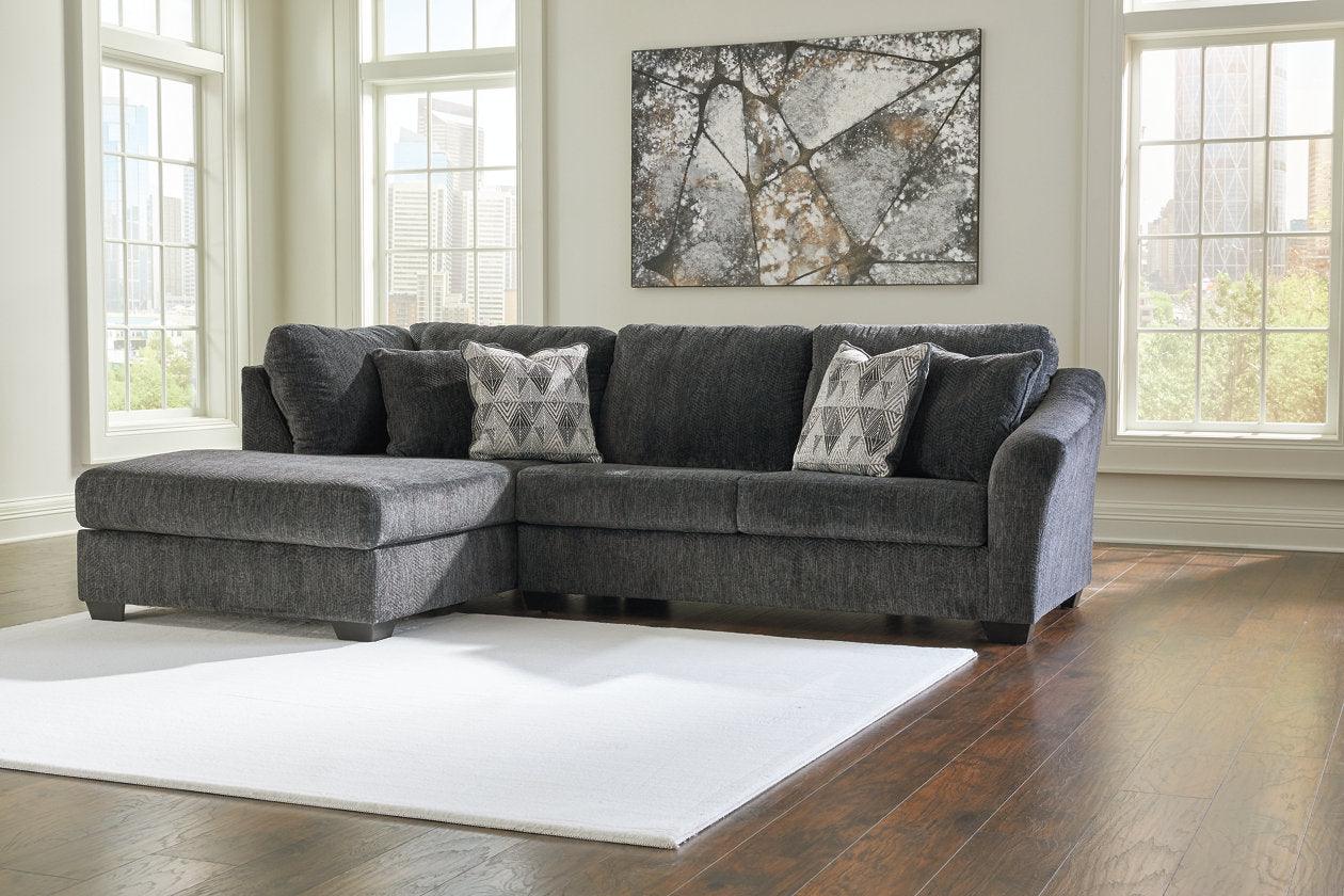Biddeford Shadow 2-Piece Left Arm Facing (LAF) Chaise Sectional