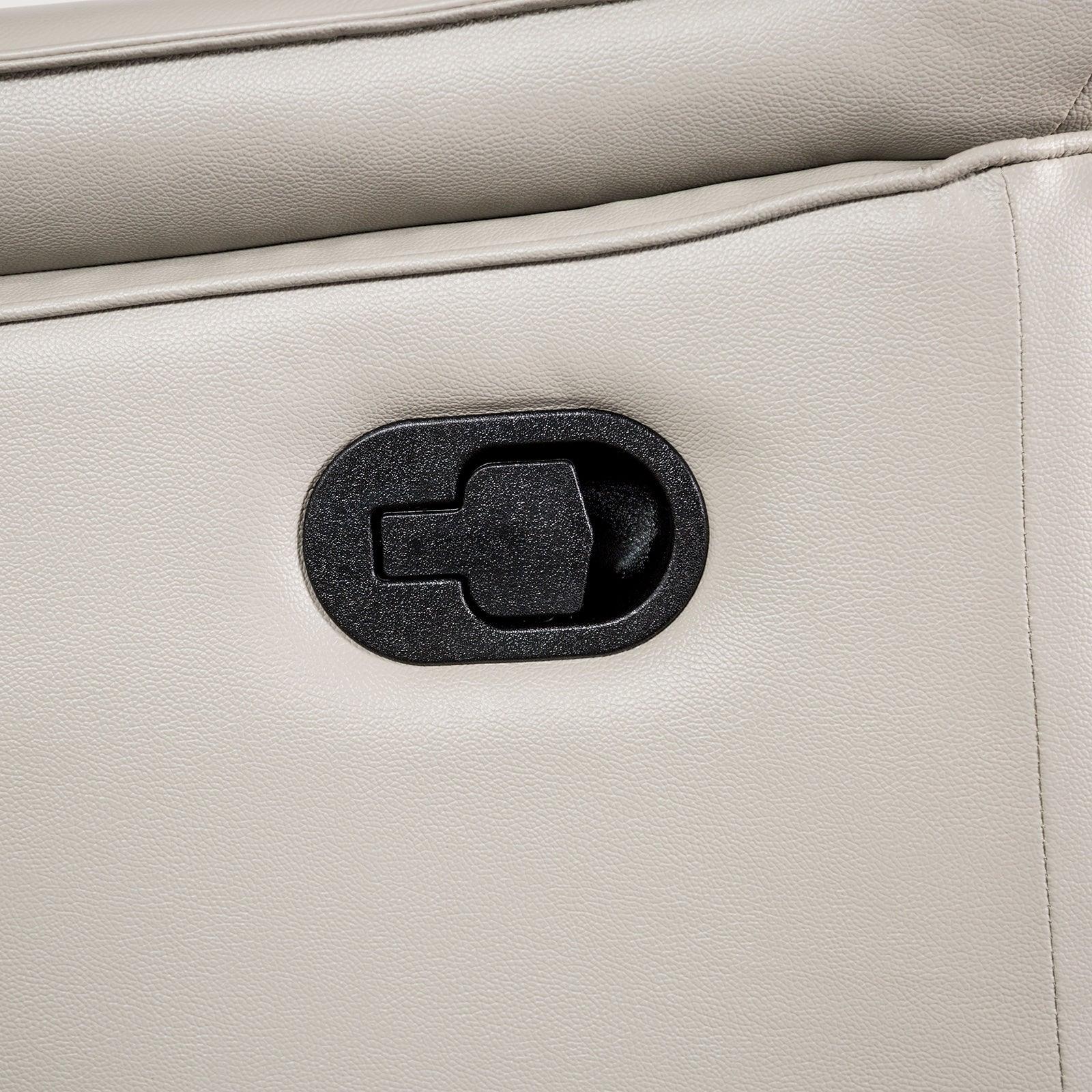 Bienne Taupe Recliner Chair - Image 4