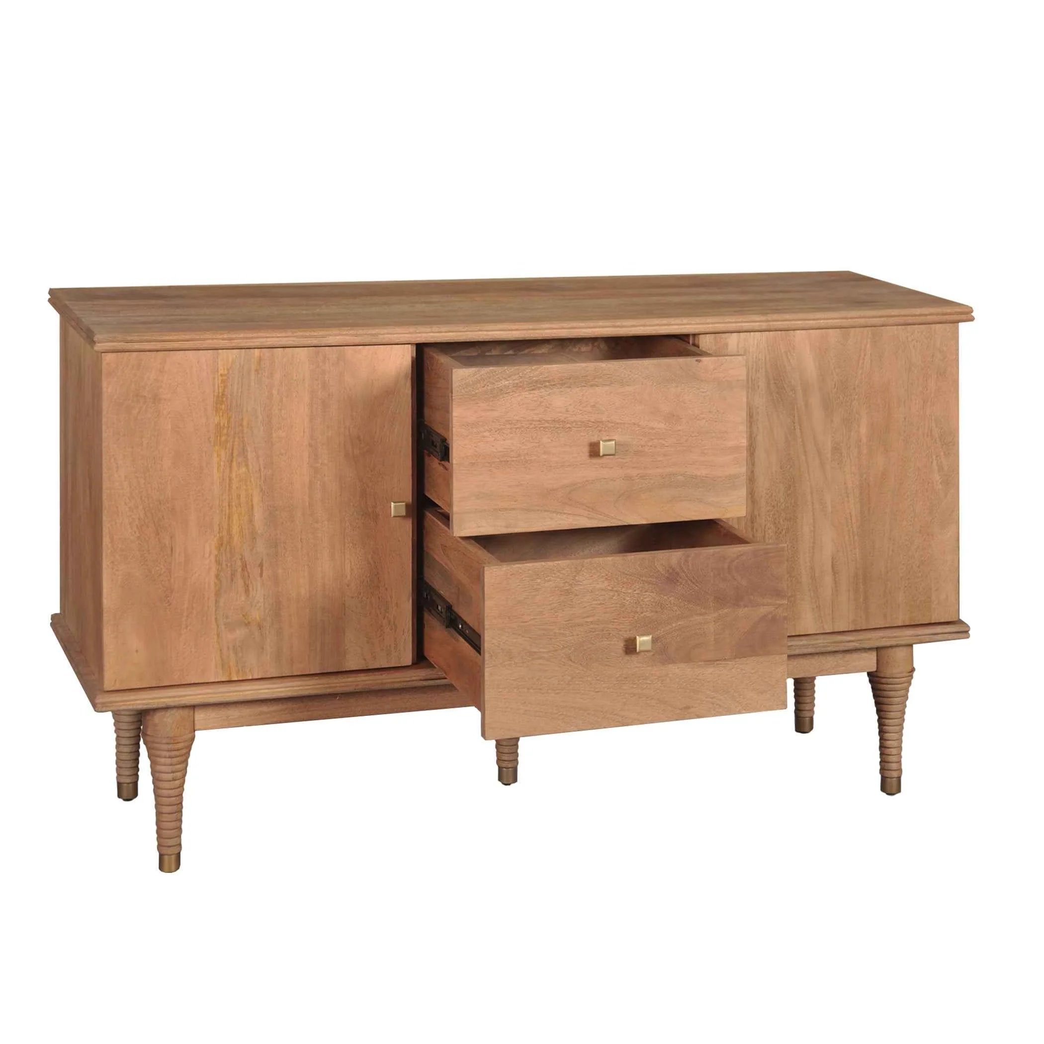 Bijou 55" Sideboard in Natural Brown - Image 4