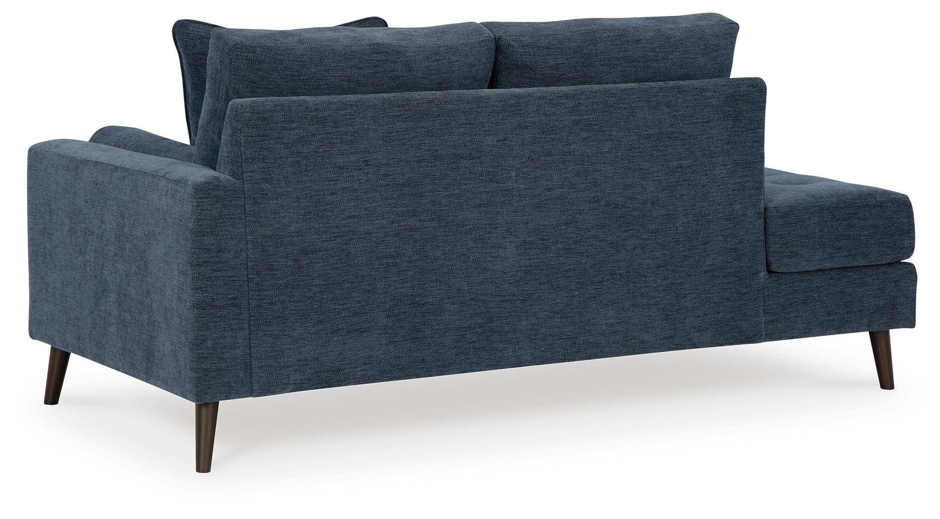 Bixler Navy Right-Arm Facing Corner Chaise - Image 4