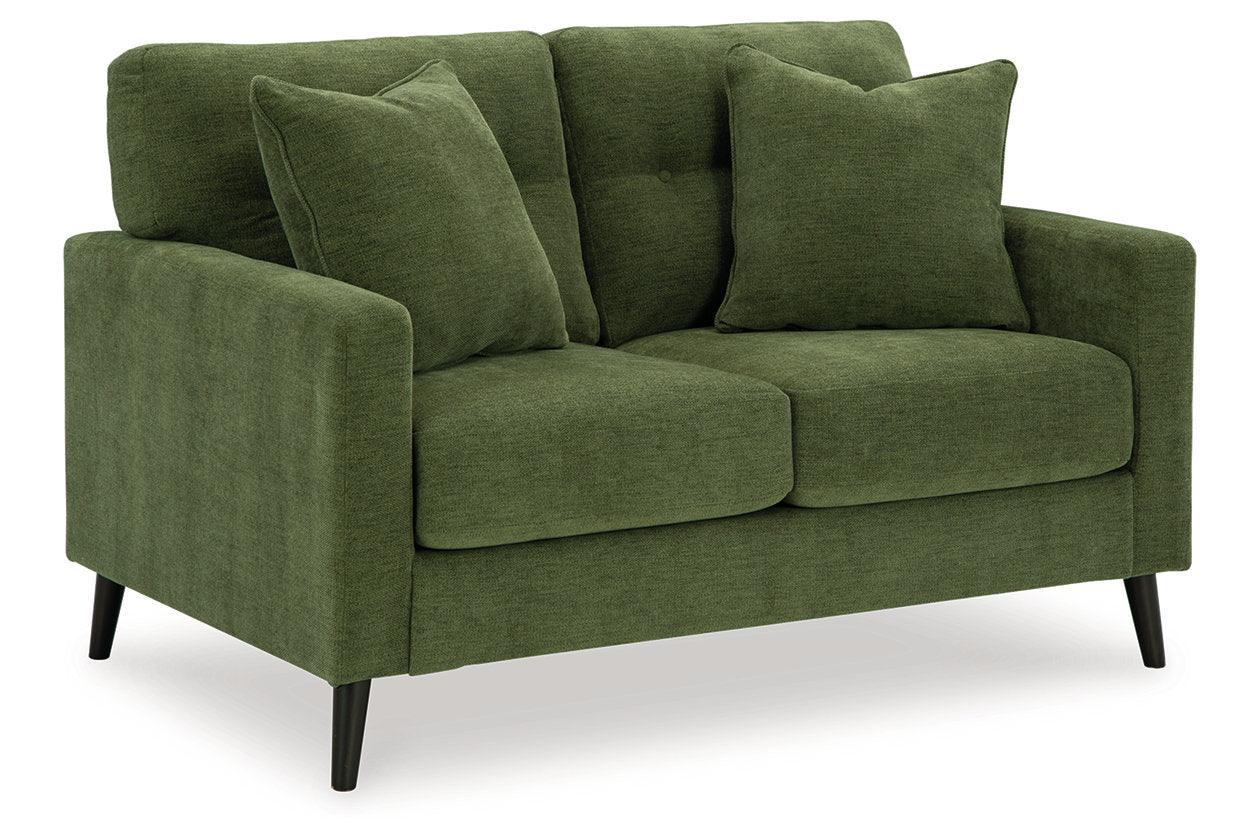 Bixler Olive Sofa and Loveseat - Image 4