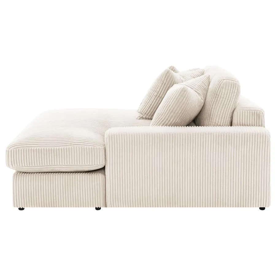 Blaine Sand 2-Piece Upholstered Reversible Chaise Sectional - Image 13
