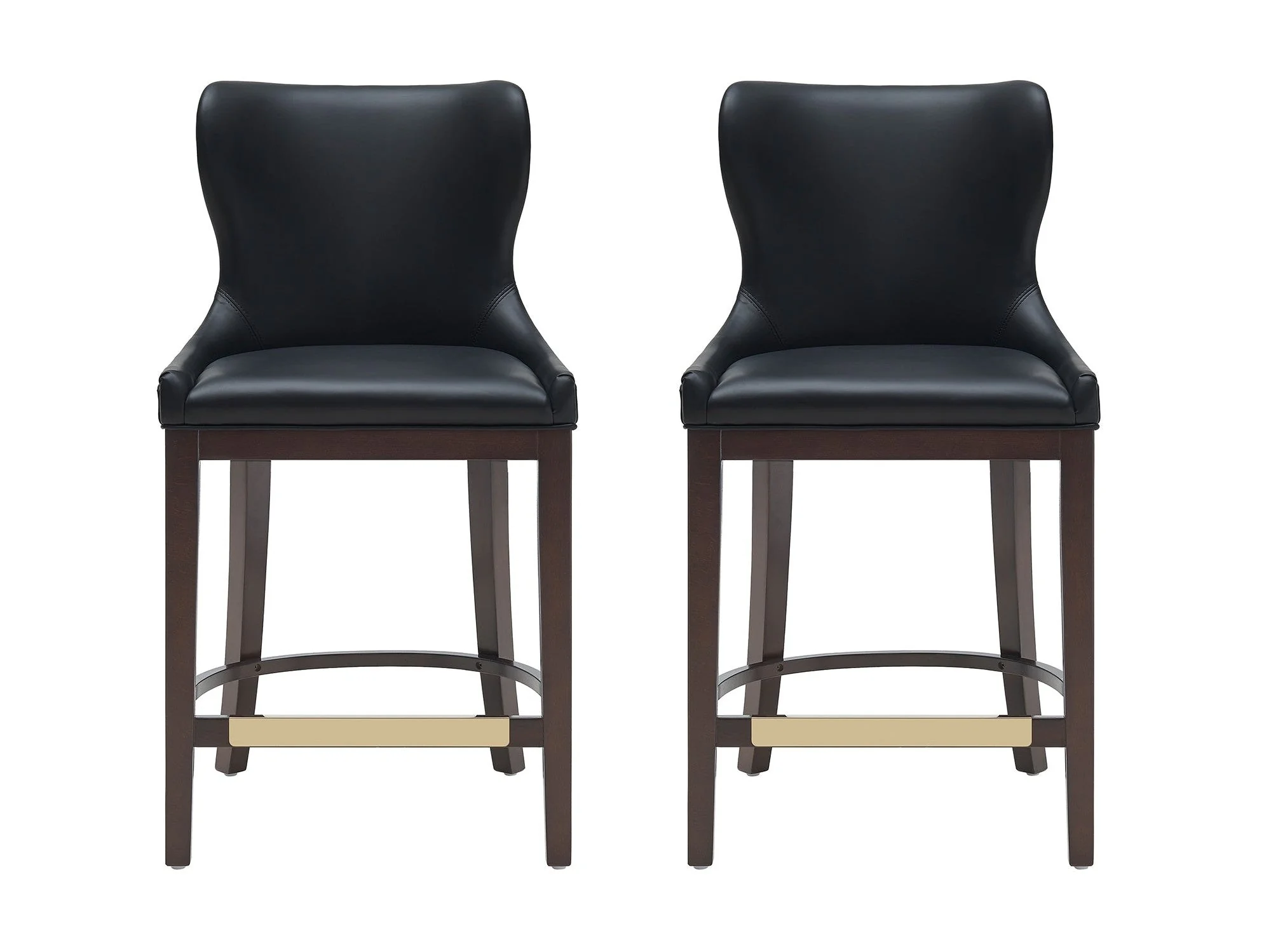 Blair Counter Stool in Black (set of 2)