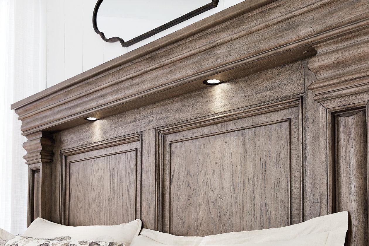 Blairhurst Light Grayish Brown King Panel Bed - Image 5