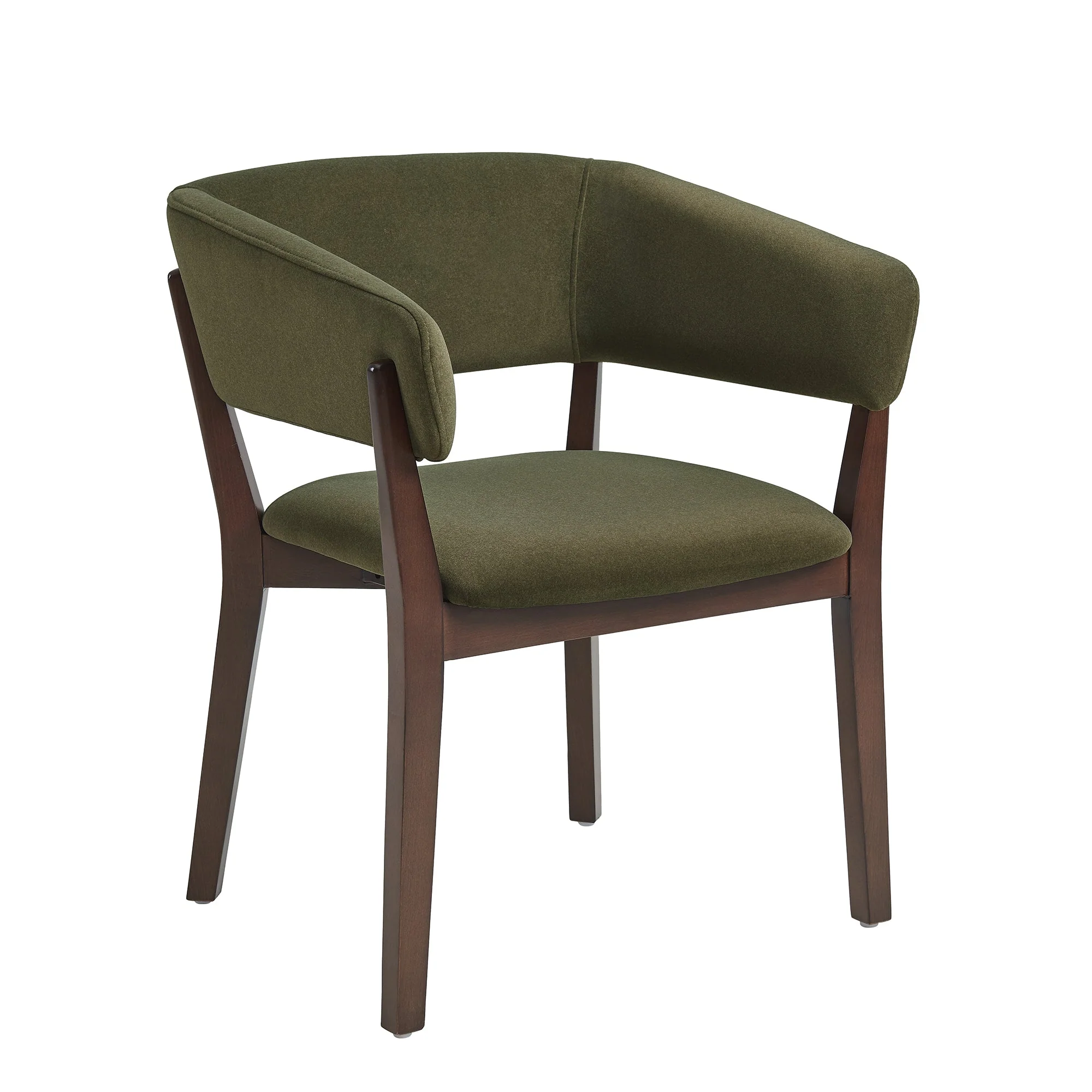 Blake Dining Armchair in Green (set of 2) - Image 6