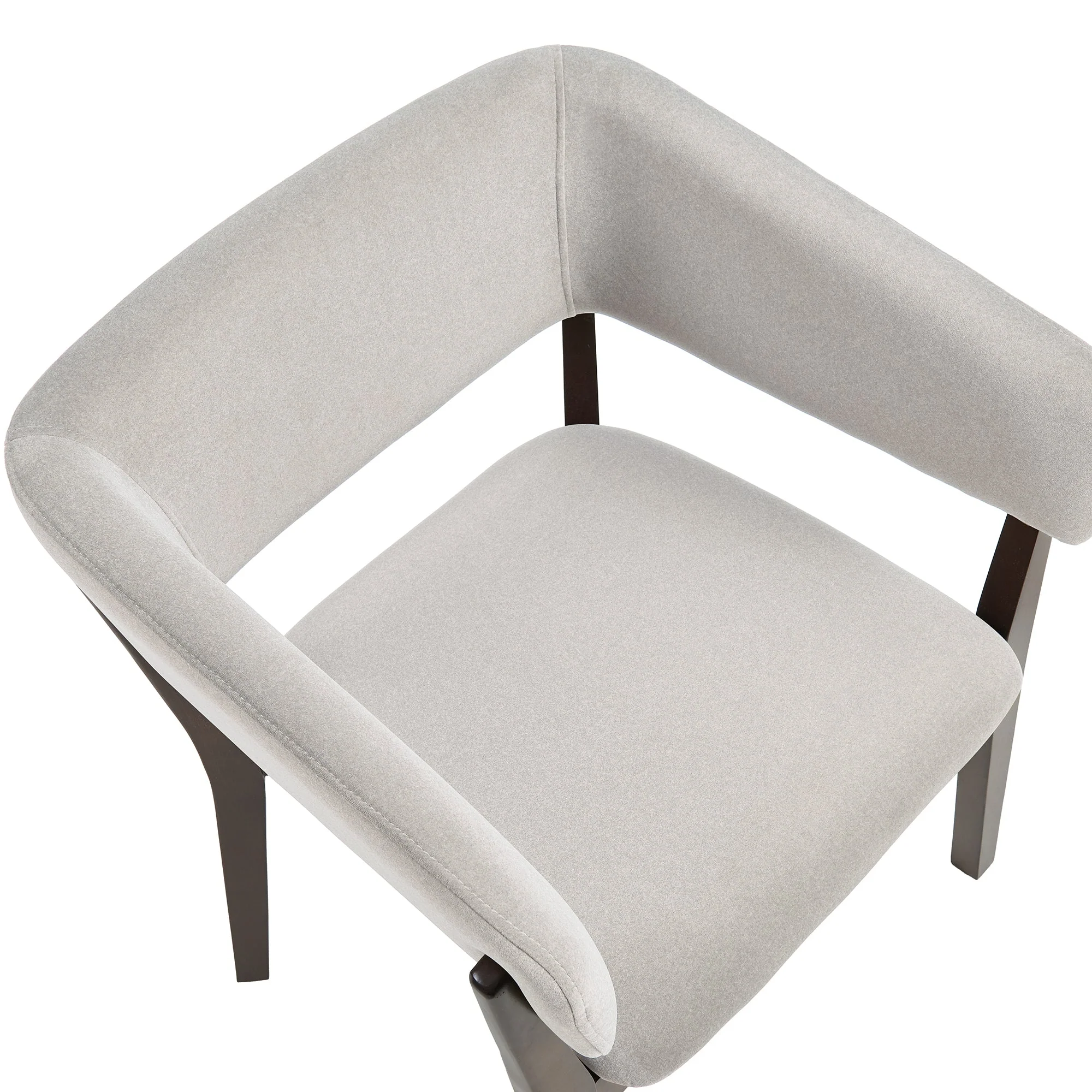 Blake Dining Armchair in Greige (set of 2) - Image 5