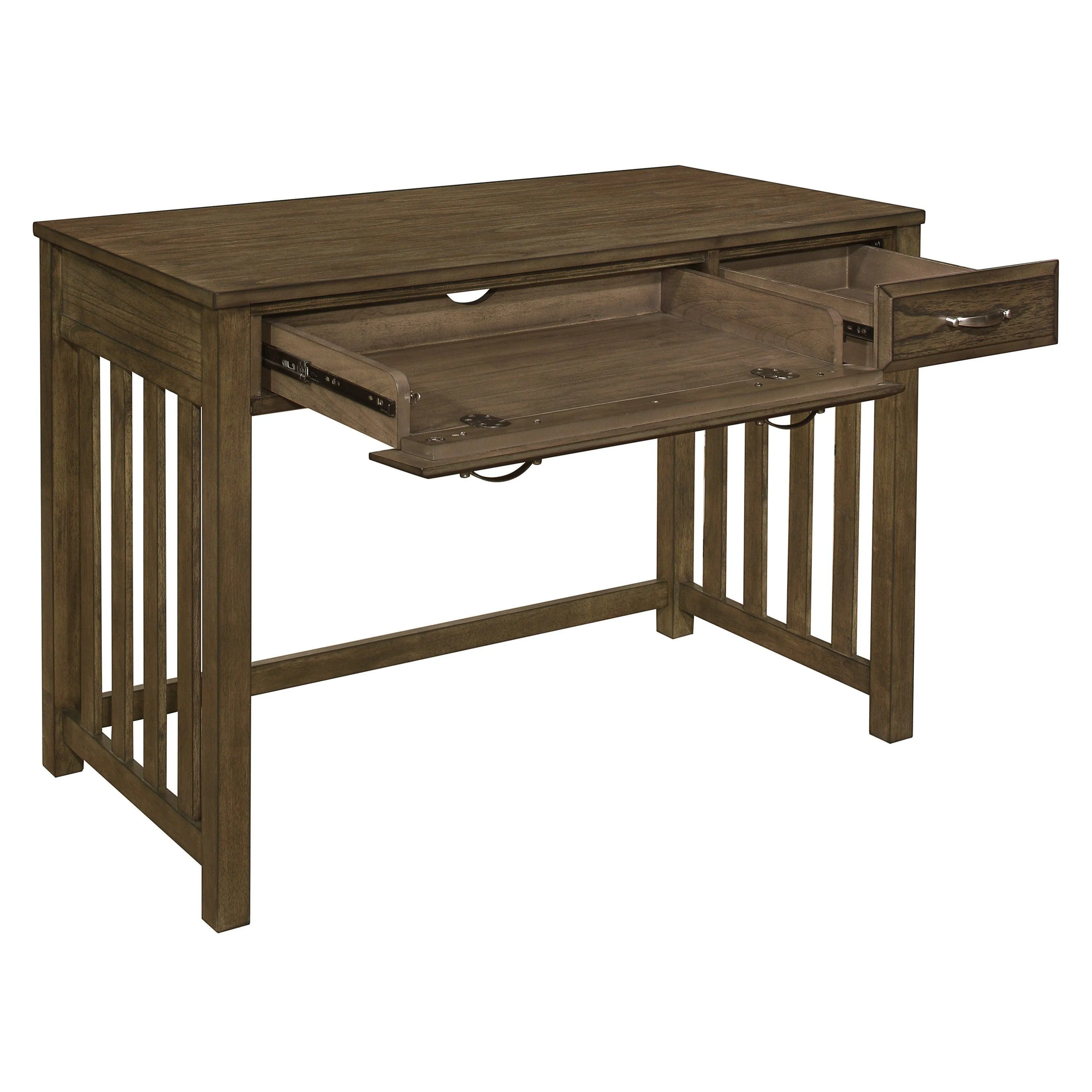 Blanche Brown Gray Desk - Image 4