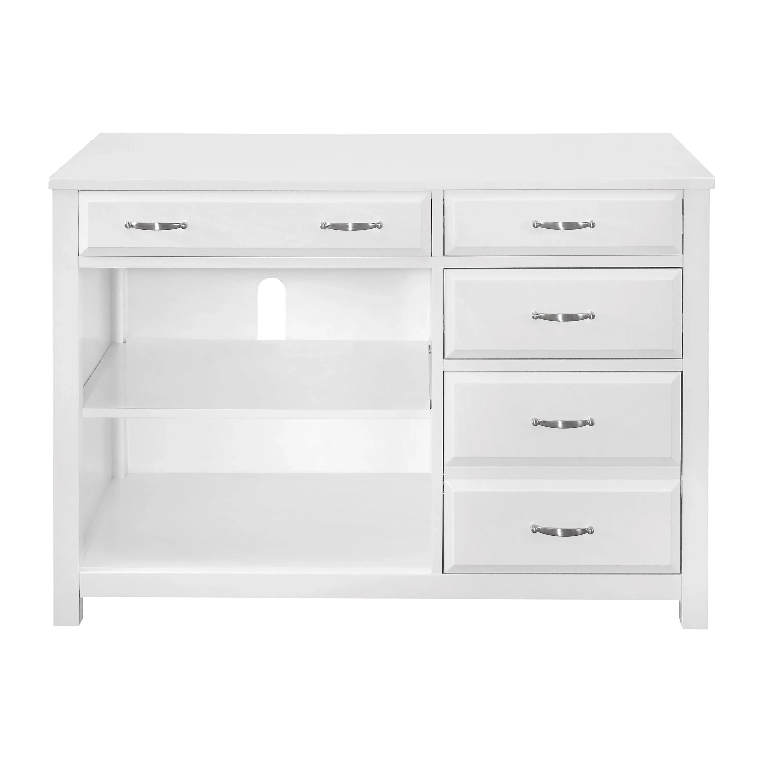Blanche White Credenza - Image 6