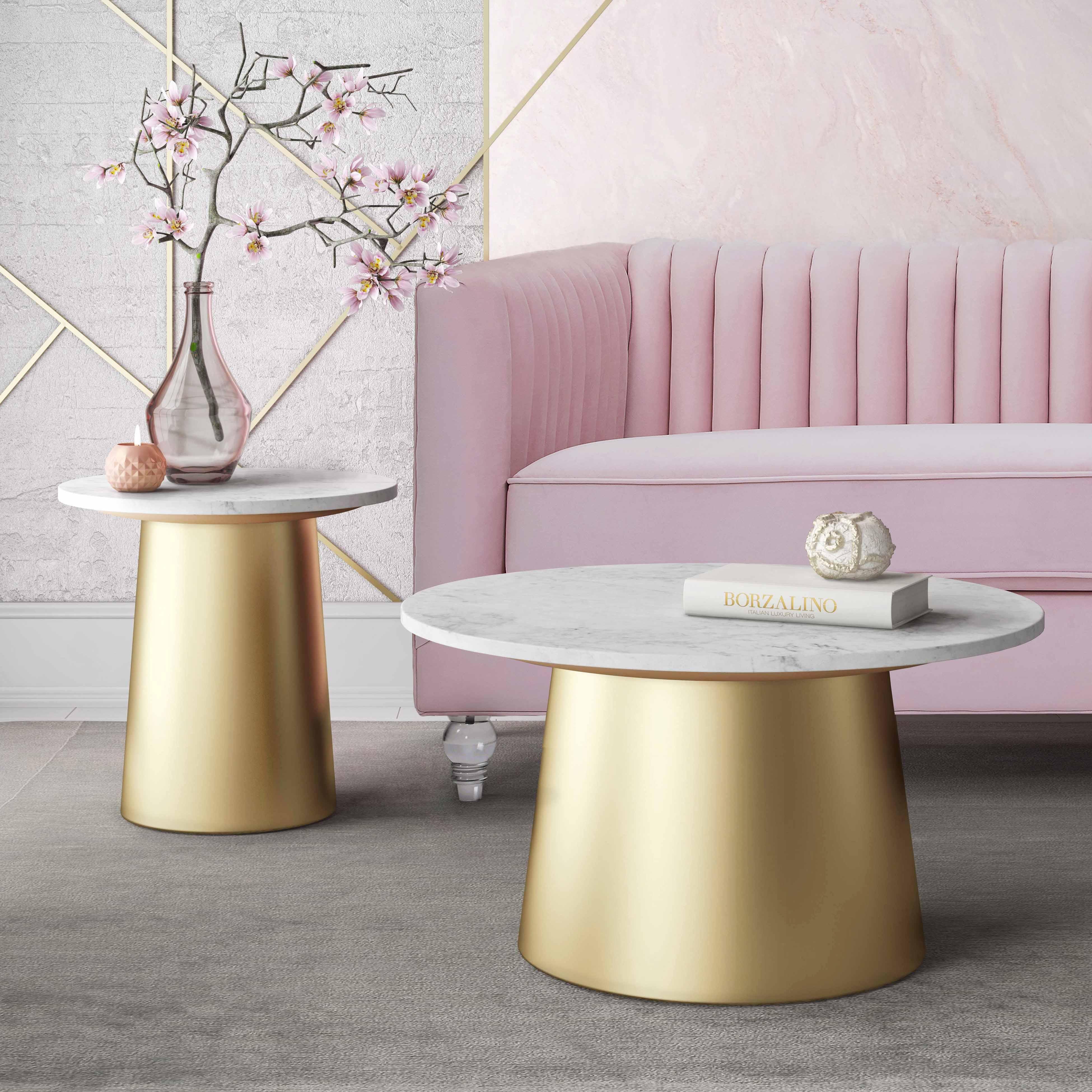 Bleeker Marble Side Table - Image 2