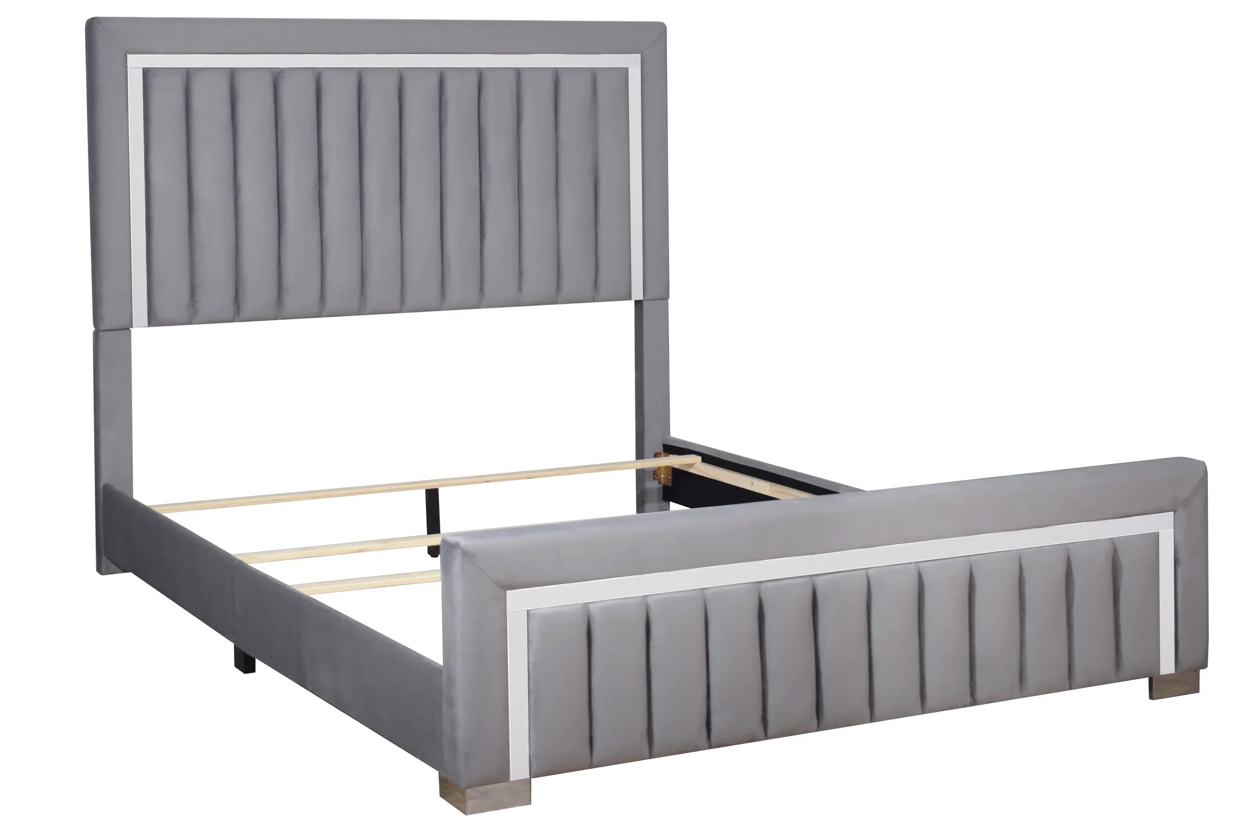 Bliss Gray Full Bed - Image 3