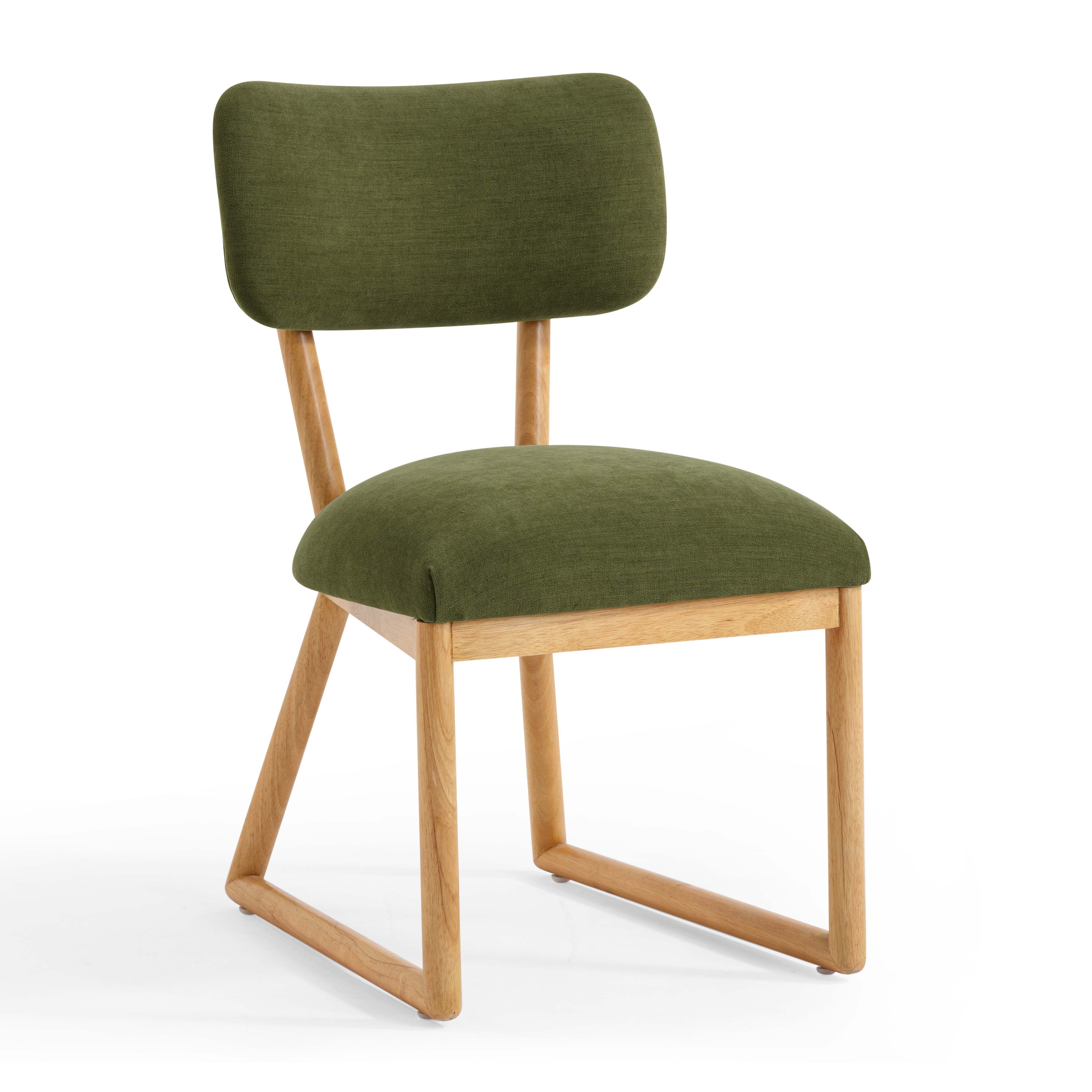 Bobbie Performance Upcycled Fabric Dining Chair - Image 7