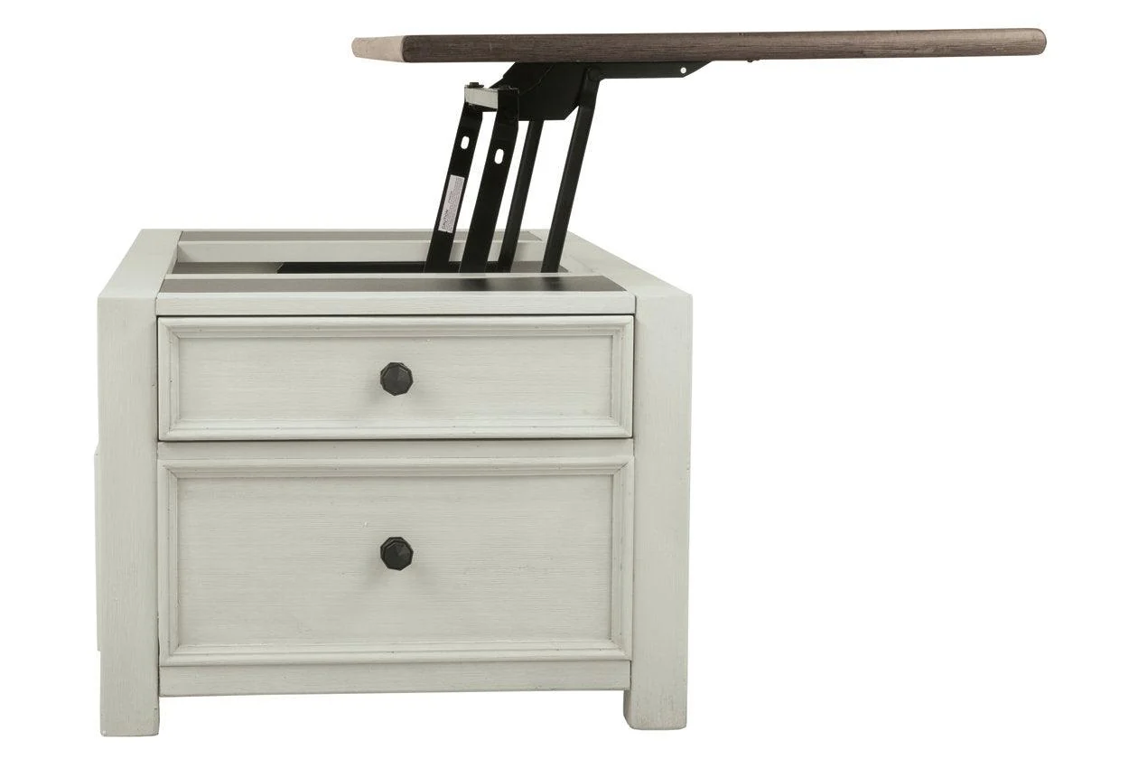 Bolanburg Two-tone Coffee Table with Lift Top - Image 11