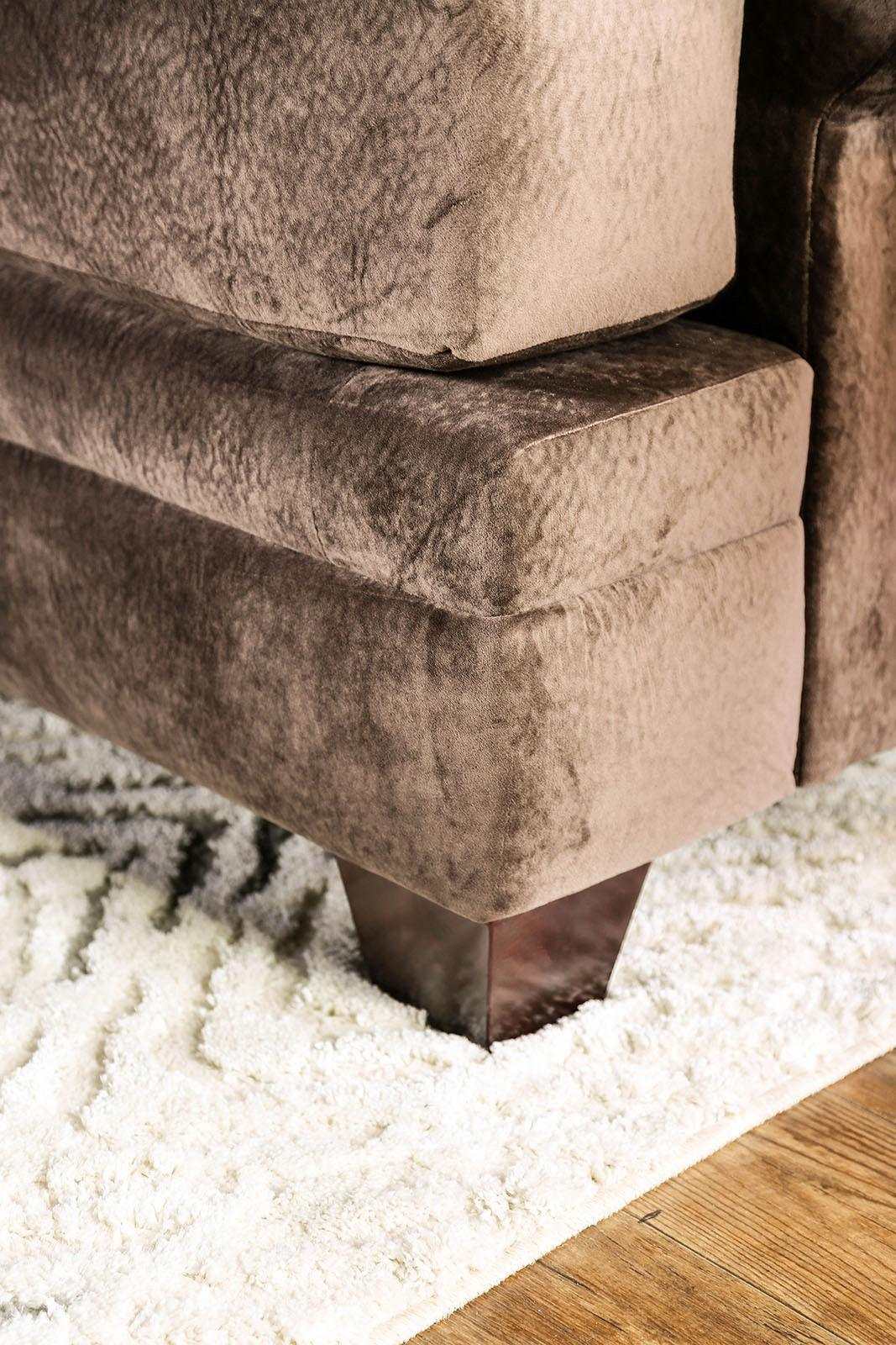 Bonaventura Brown Stationary Sofa & Loveseat - Image 6