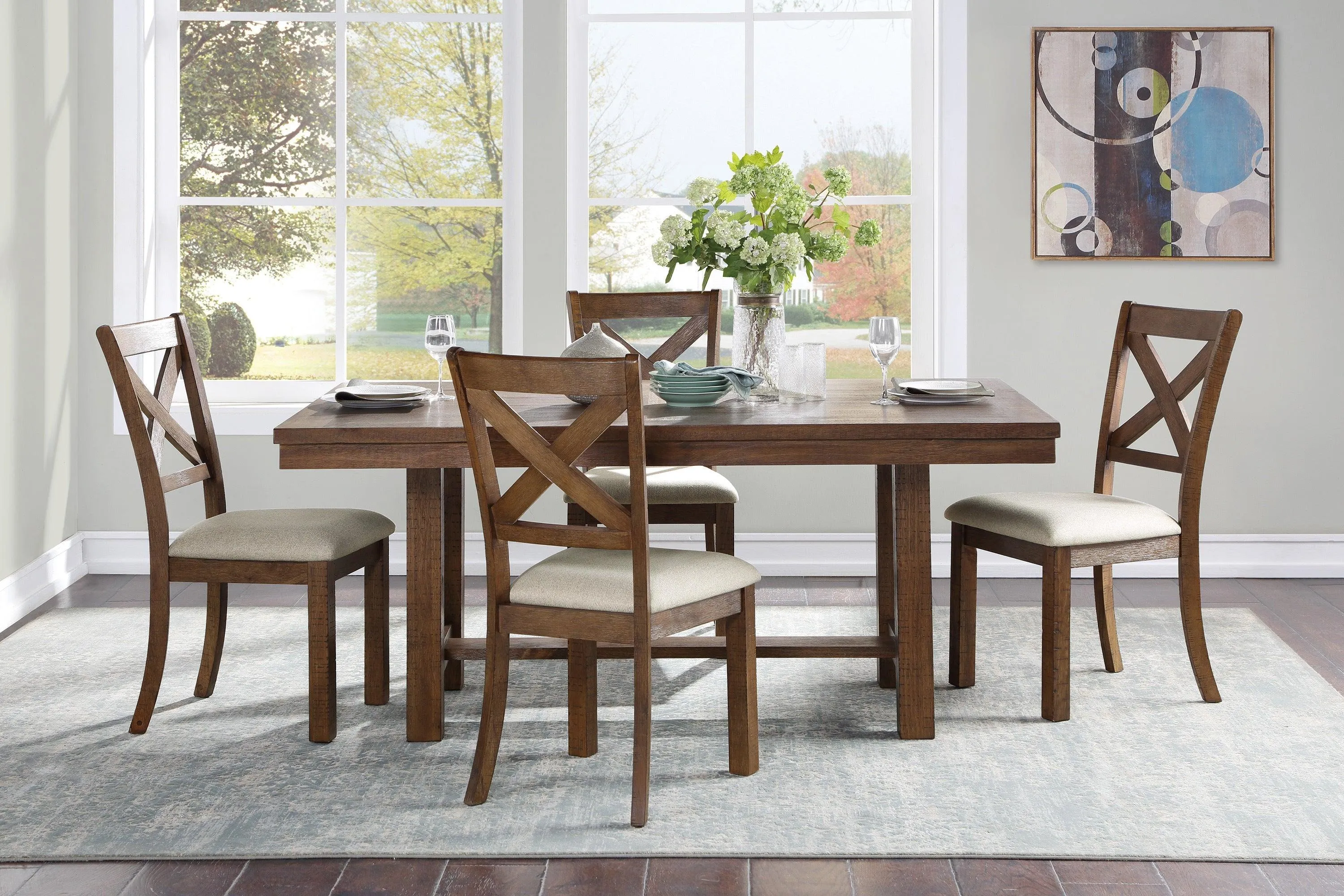 Bonner Brown Dining Table - Image 3