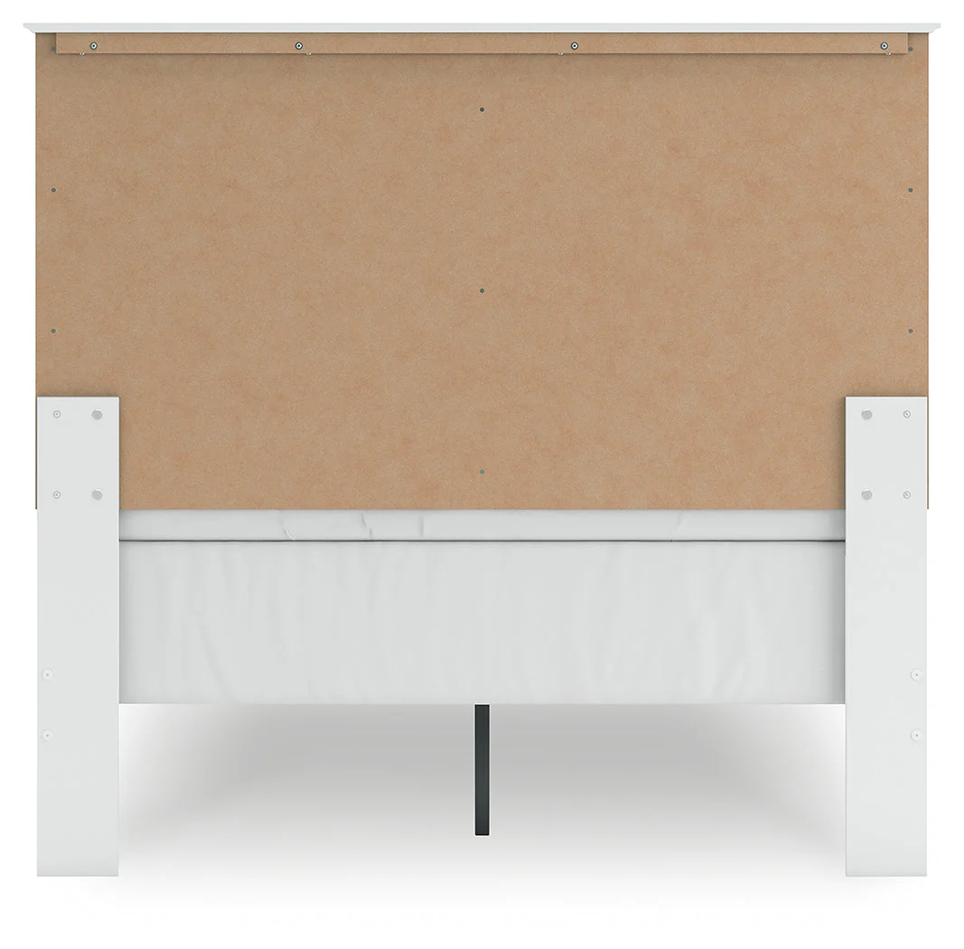Bostwick Shoals Full Panel Bed with Mirrored Dresser, Chest and 2 Nightstands in White - Image 13