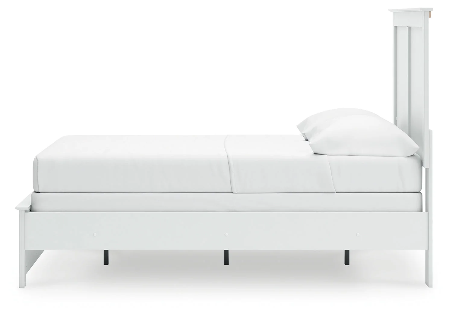 Bostwick Shoals Full Panel Bed with Mirrored Dresser in White - Image 13
