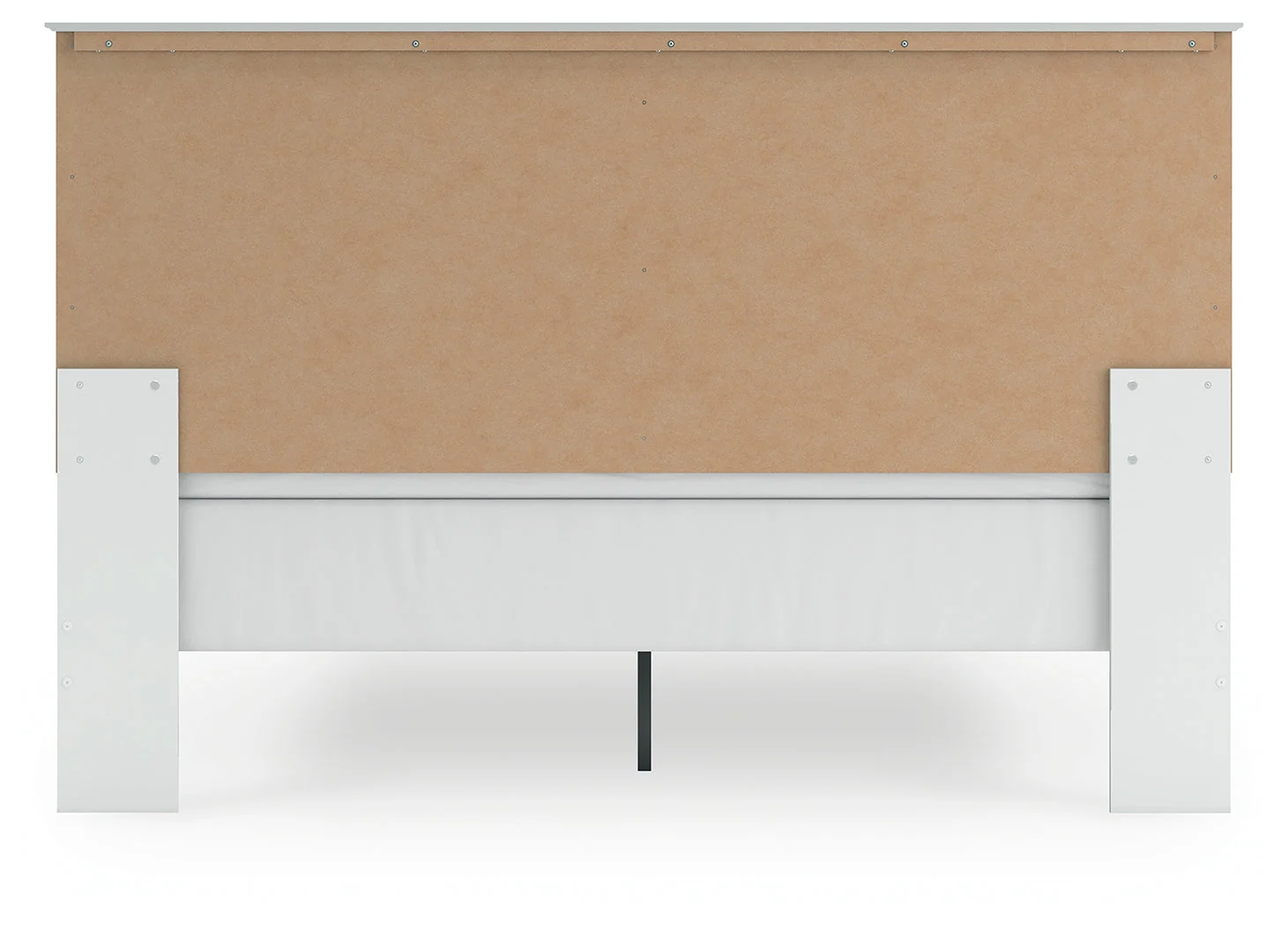 Bostwick Shoals King Panel Bed with Mirrored Dresser and 2 Nightstands in White - Image 12