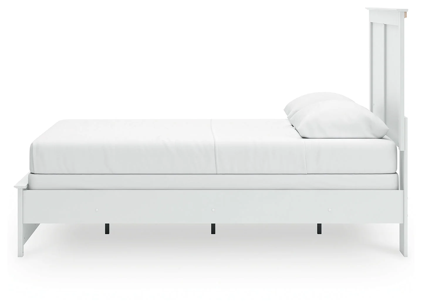 Bostwick Shoals Queen Panel Bed with Mirrored Dresser, Chest and 2 Nightstands in White - Image 14