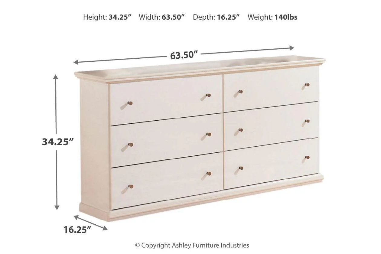 Bostwick Shoals White Dresser - Image 4