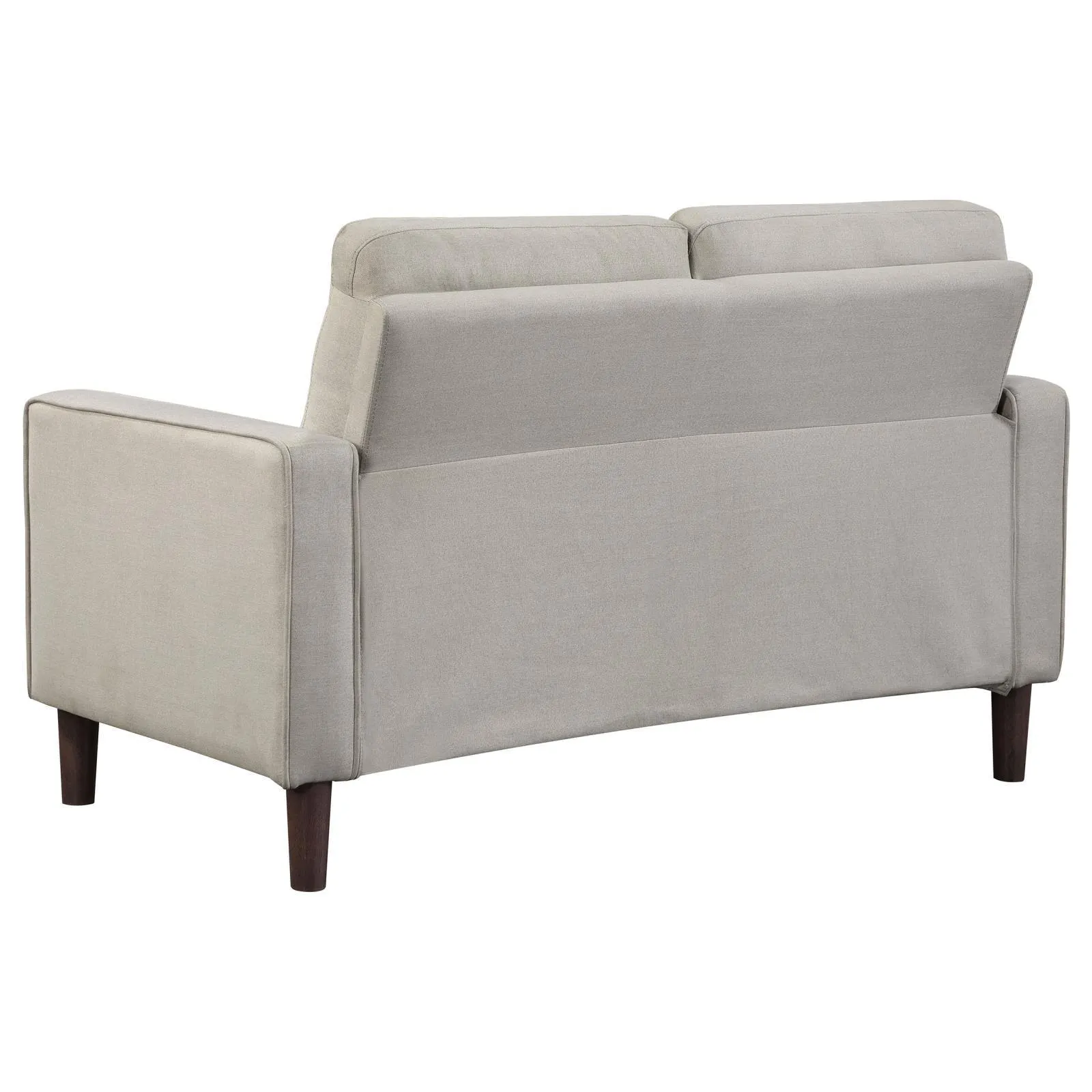 Bowen Beige 3-piece Upholstered Track Arms Tufted Sofa Set - Image 7